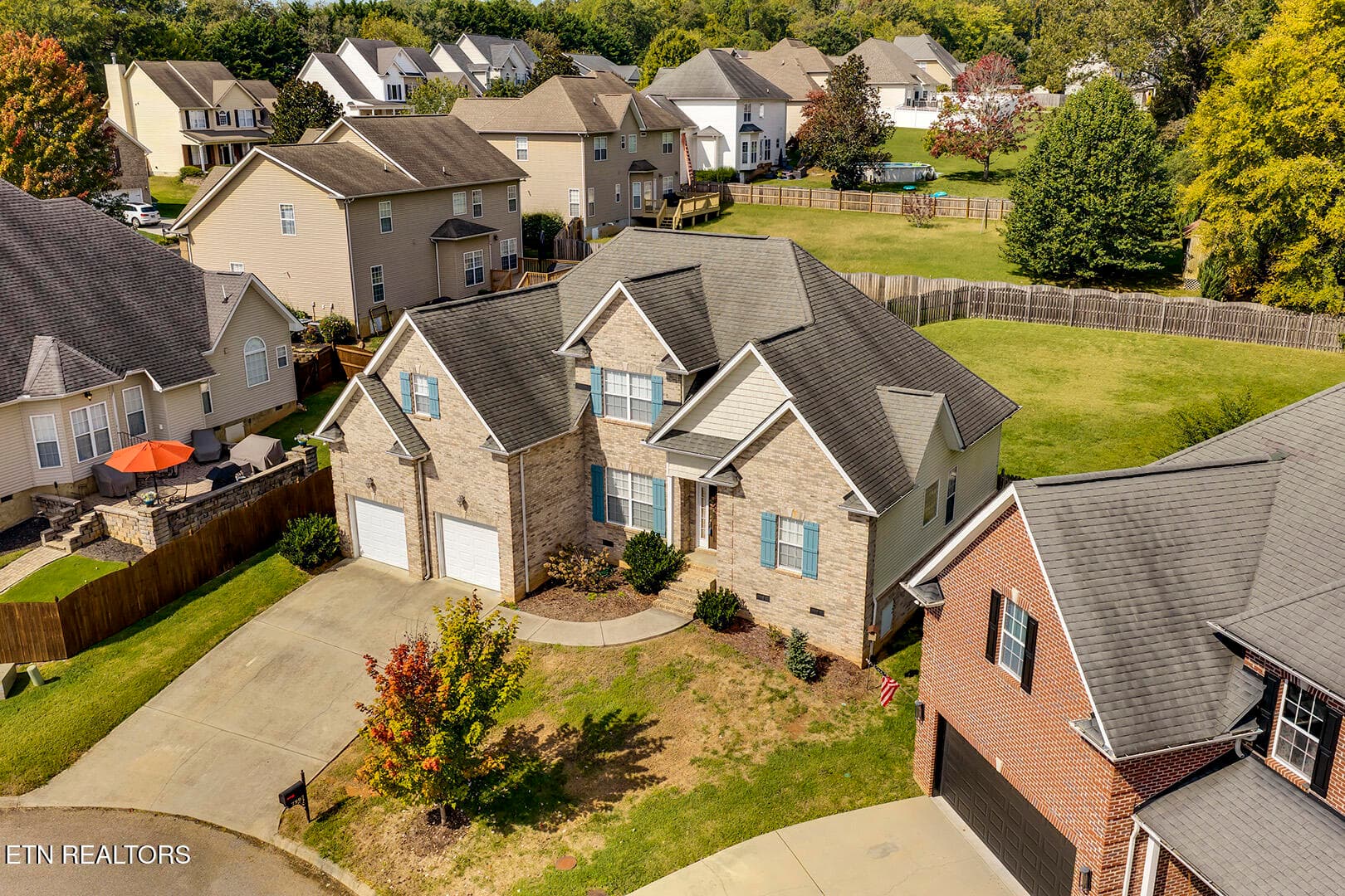 04_CorbinLane_2705_FrontRightElevated - 7907 Corbin Lane, Knoxville, TN 37931, Knoxville