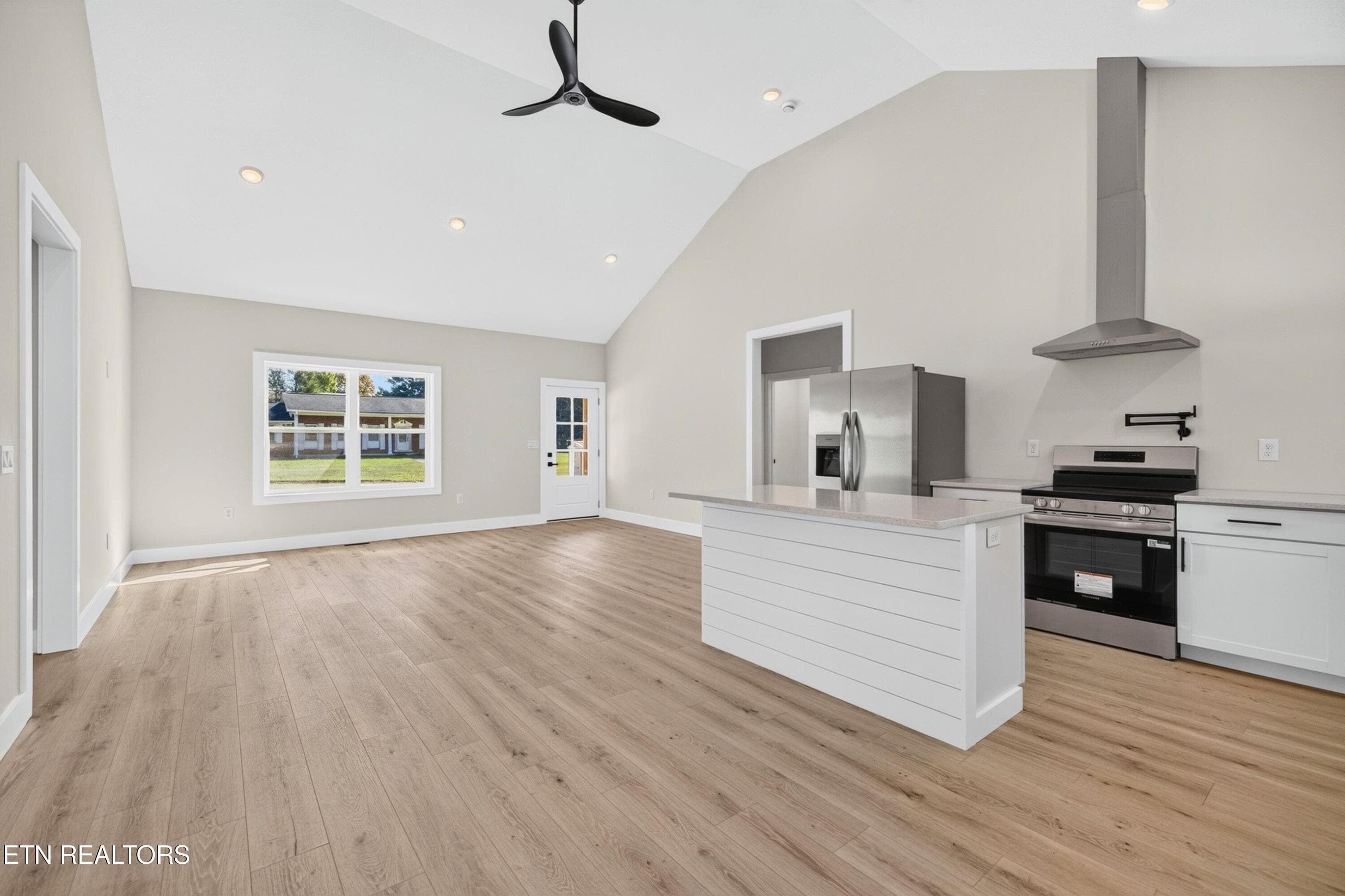 kitchen island - 3922 Marty Drive, Morristown, TN 37814