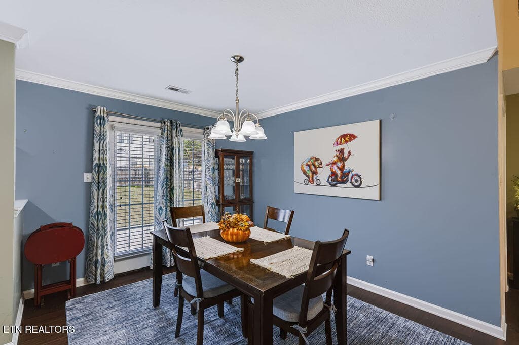 dining room - 6479 Painter Farm Lane, Knoxville, TN 37931, Knoxville