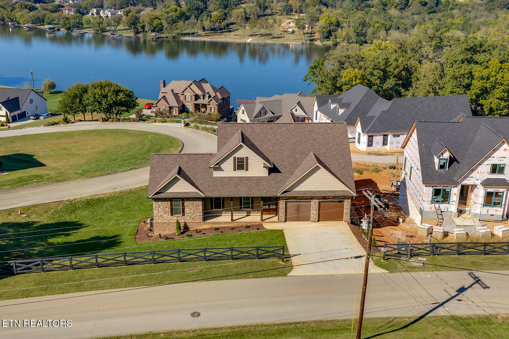 02_RiverRoad_542_FrontElevated - 542 River ''lot 6'' Rd, Loudon, TN 37774, Loudon