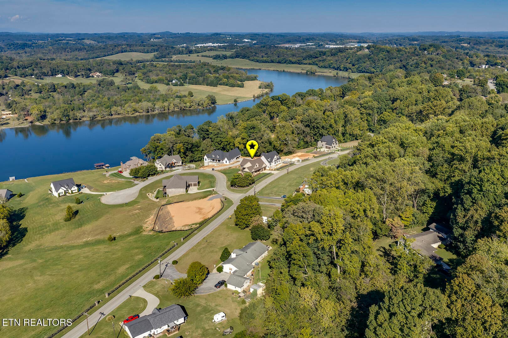 76_RiverRoad_542_Birdseye02 - 542 River ''lot 6'' Rd, Loudon, TN 37774, Loudon