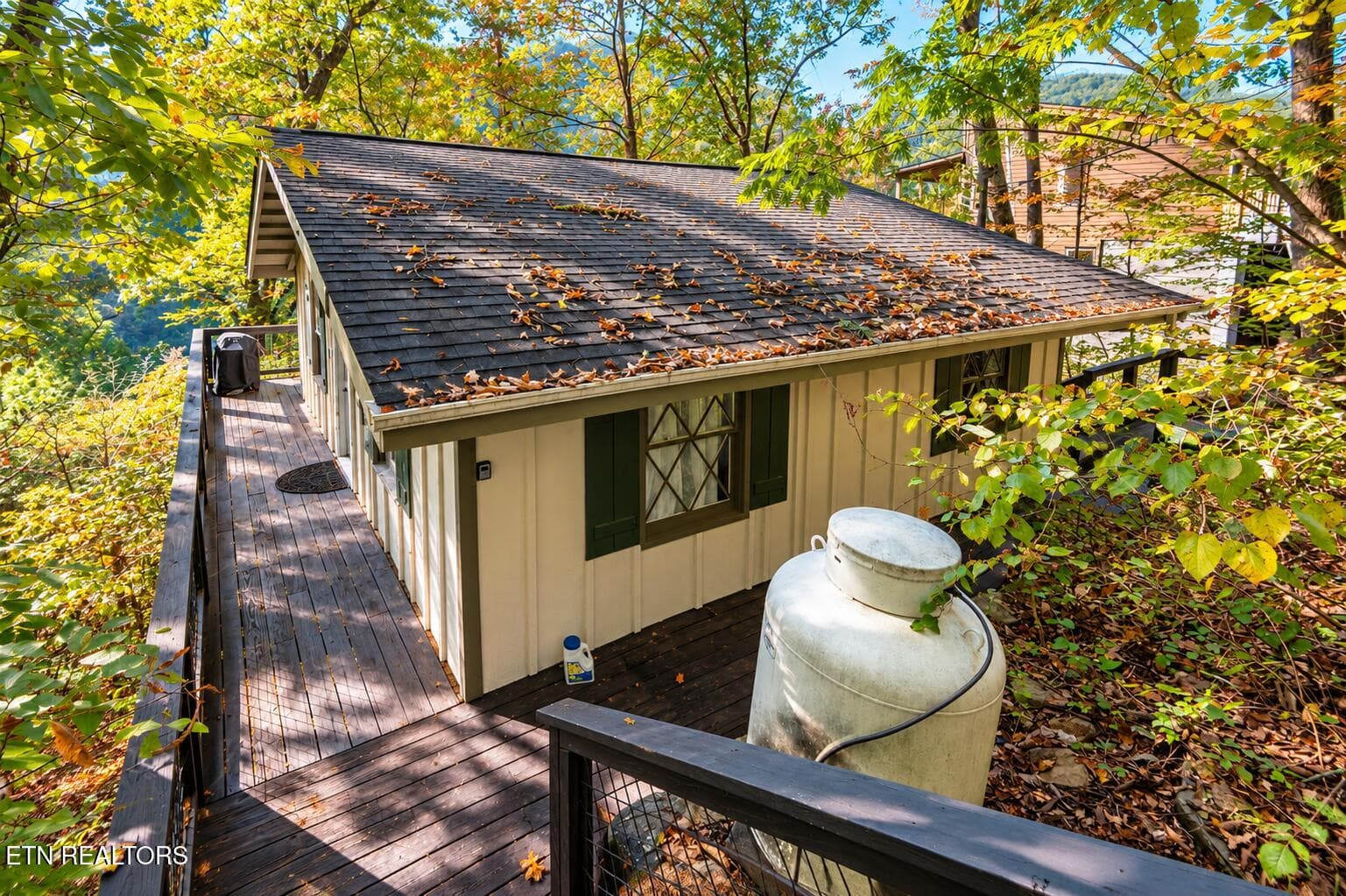 Back walkway - 2652 Sunset Rd, Sevierville, TN 37862