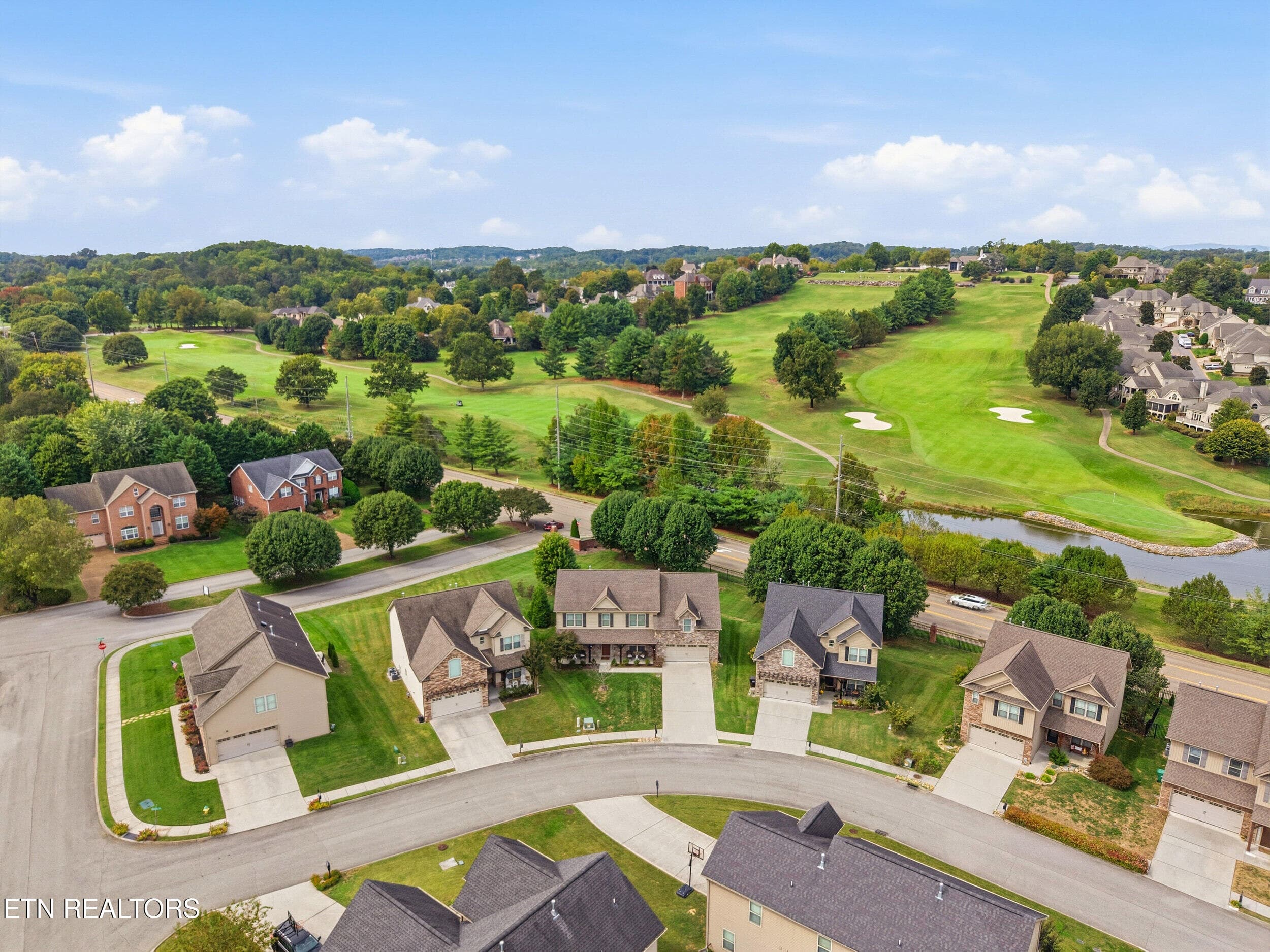 Golf course views - 8941 Affinity Way, Knoxville, TN 37922