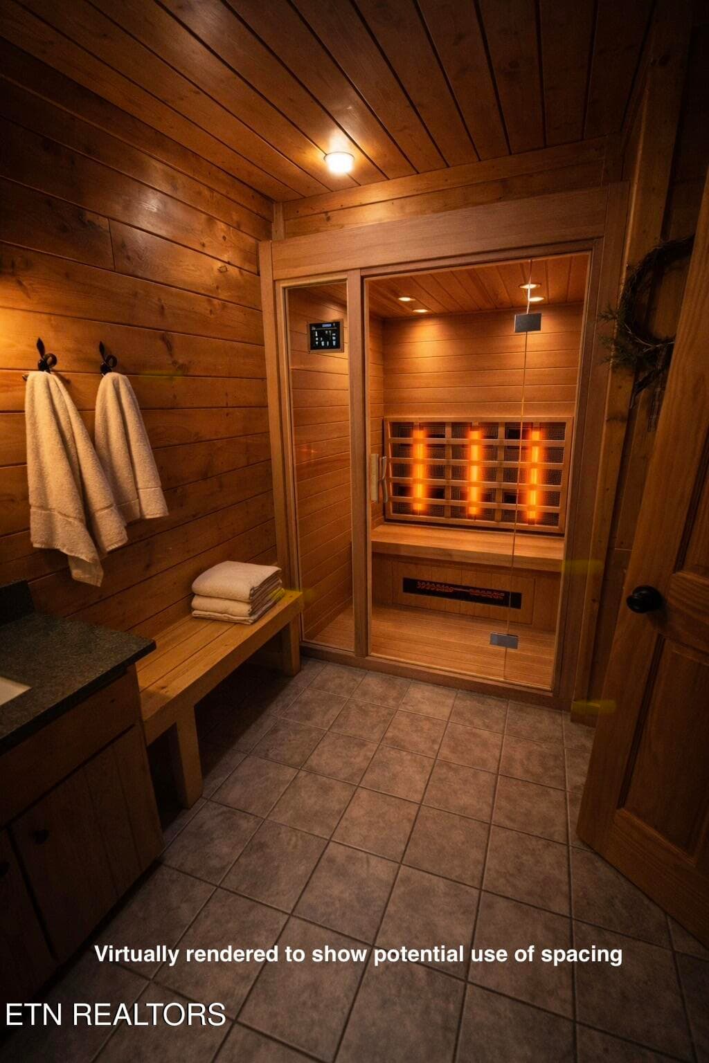 Caney Creek Sauna Pic - 331 Caney Creek Rd, Pigeon Forge, TN 37863