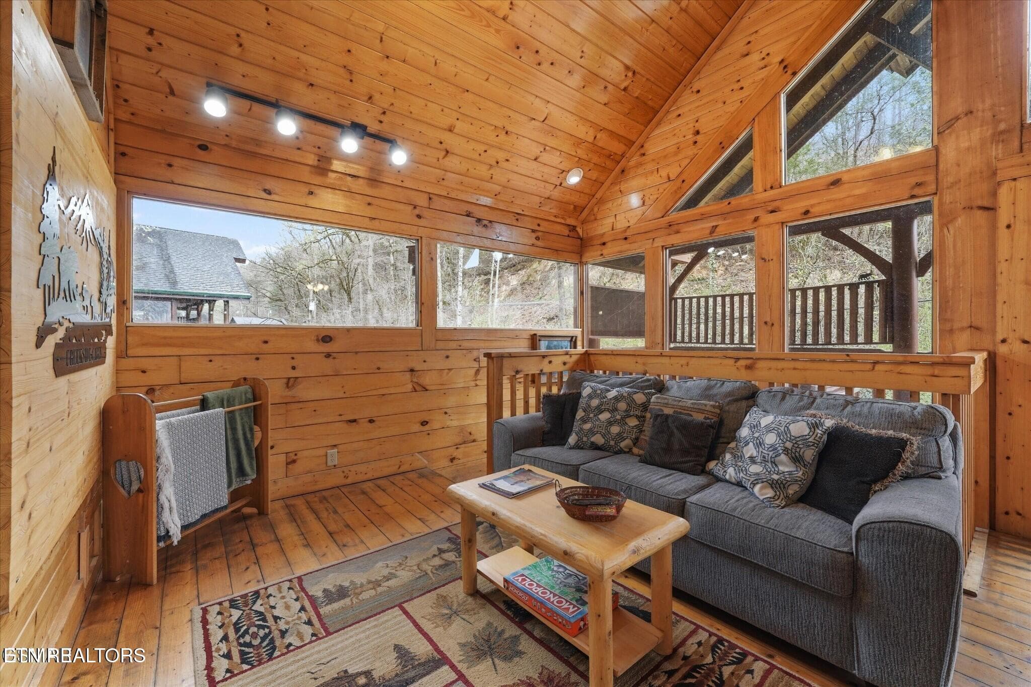 Caney Loft couch - 331 Caney Creek Rd, Pigeon Forge, TN 37863