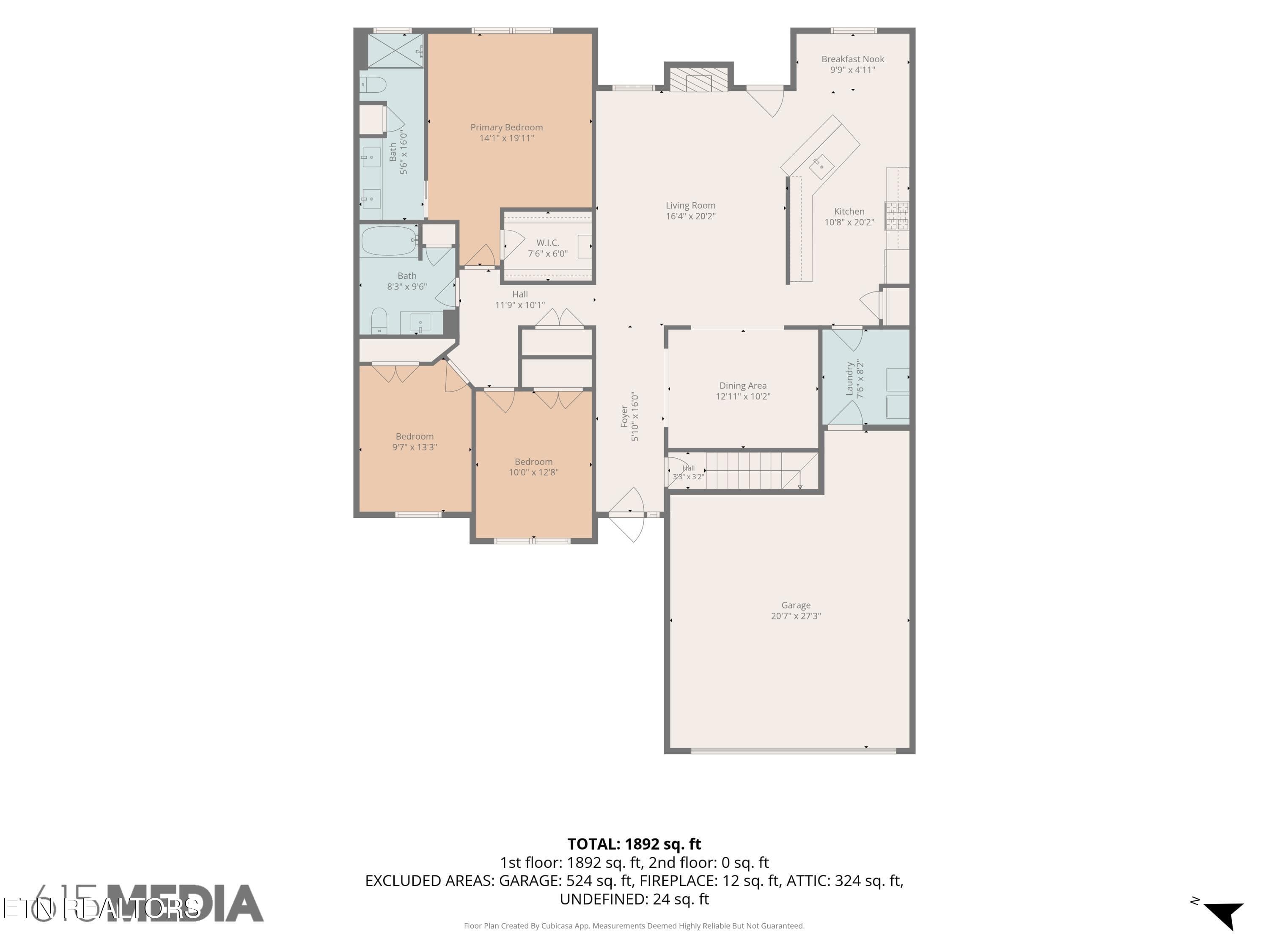 1-Floorplan_1 - 7116 Volunteer Ridge Lane, Knoxville, TN 37918