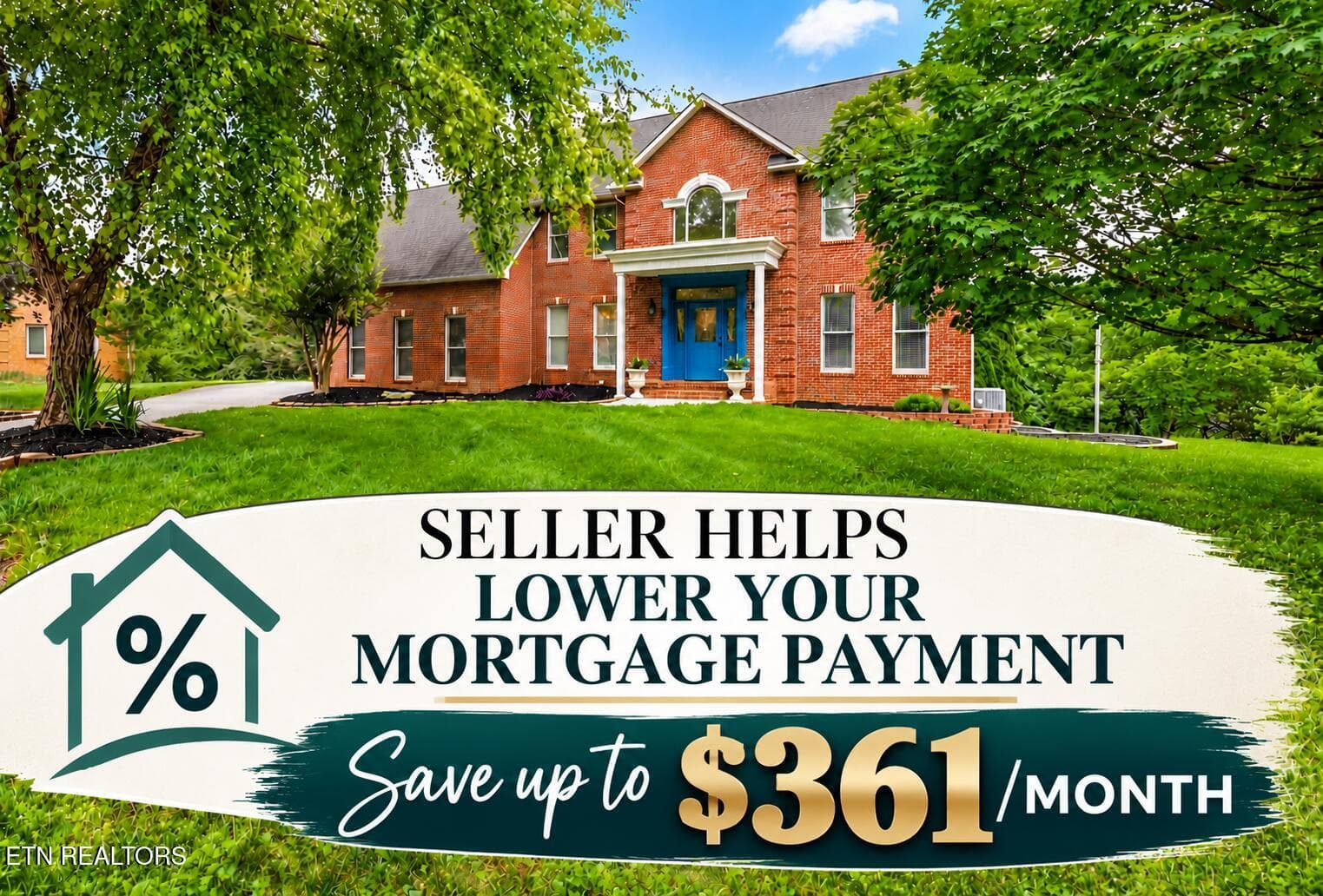 Seller to help lower mortgage - 16 Radcliff Terrace, Oak Ridge, TN 37830