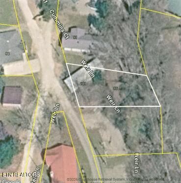 Aerial Map - 95 Cummins Court, Celina, TN 38551