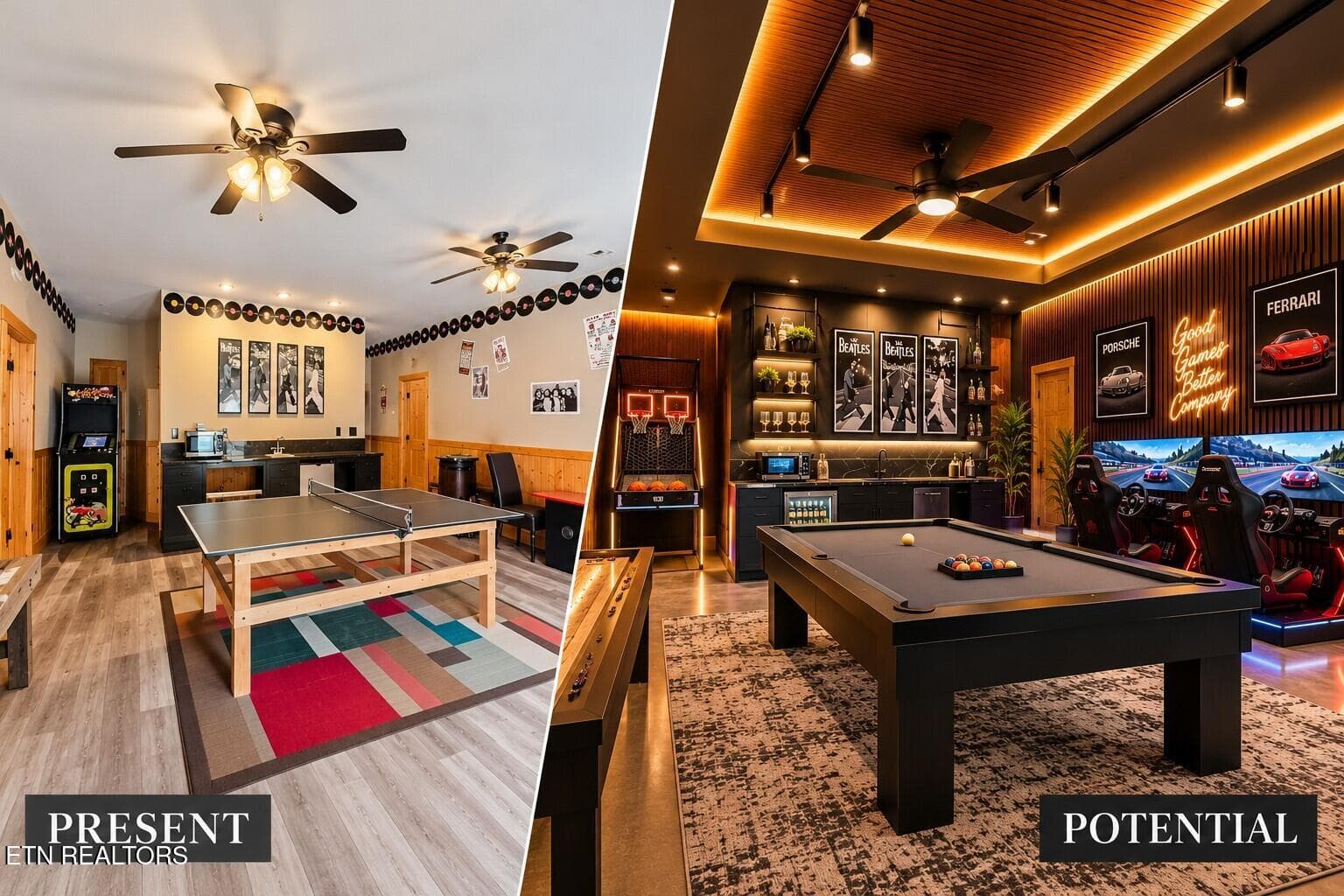 Present to Potential_ Ultimate Game Room - 2906 Quiet Oak Way, Pigeon Forge, TN 37863