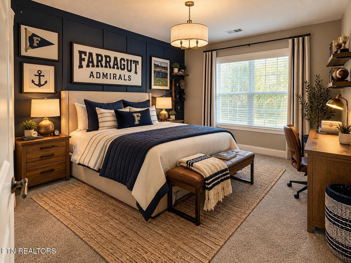 AI rendering of Bed 2 - 1027 Prince George Parish Drive, Knoxville, TN 37934