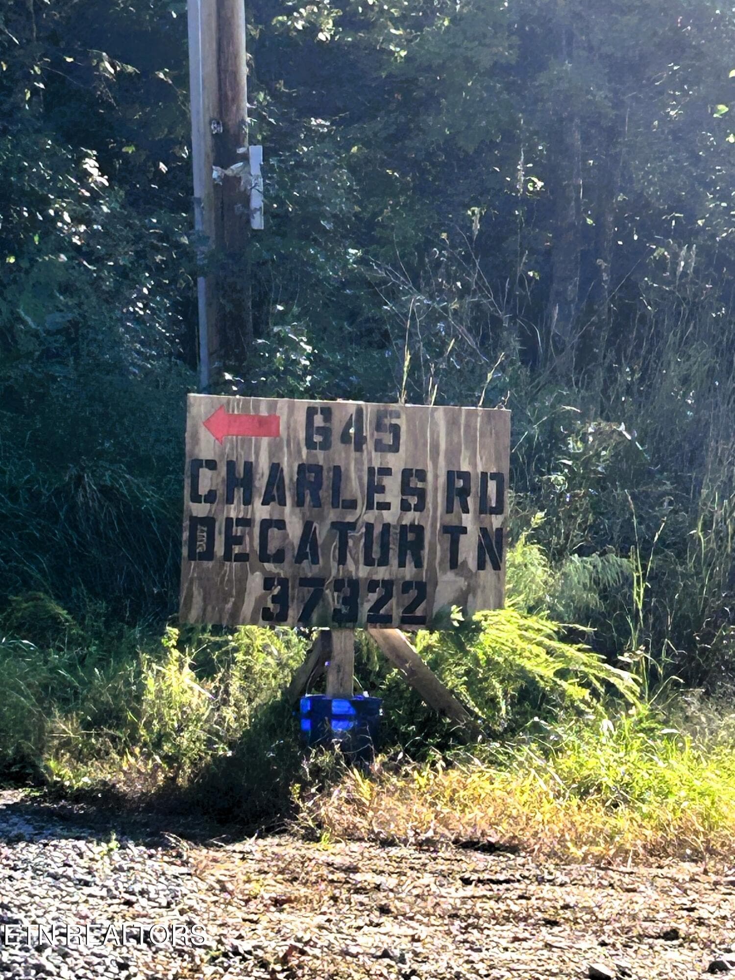 Location Address - 47 acres Charles Rd, Decatur, TN 37322