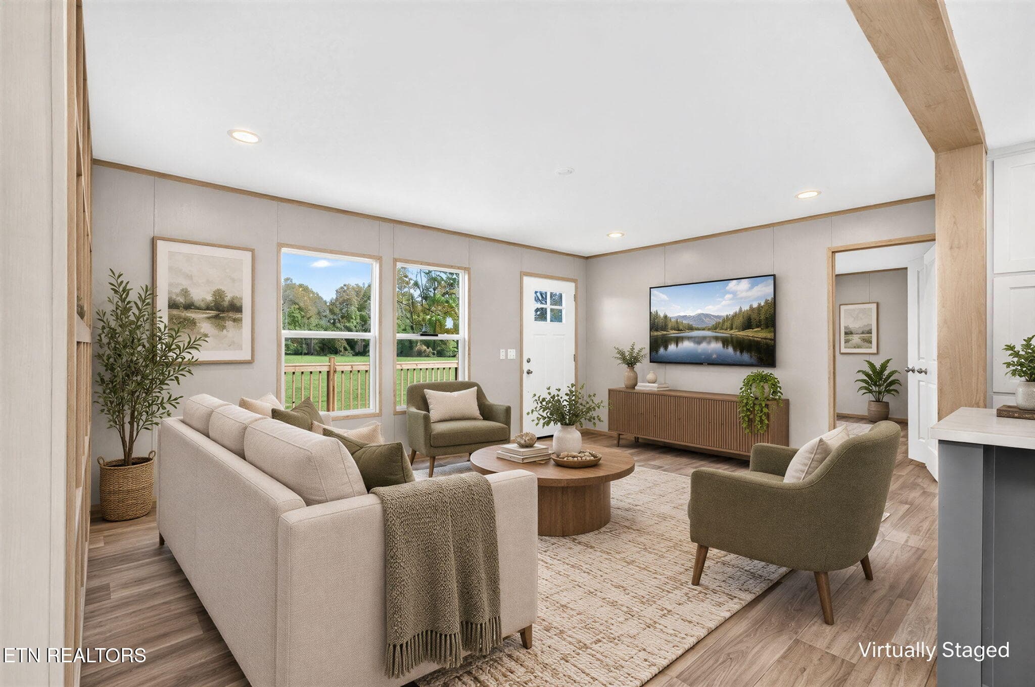 Staged LR - 288 Bob Austin Rd, Crossville, TN 38571