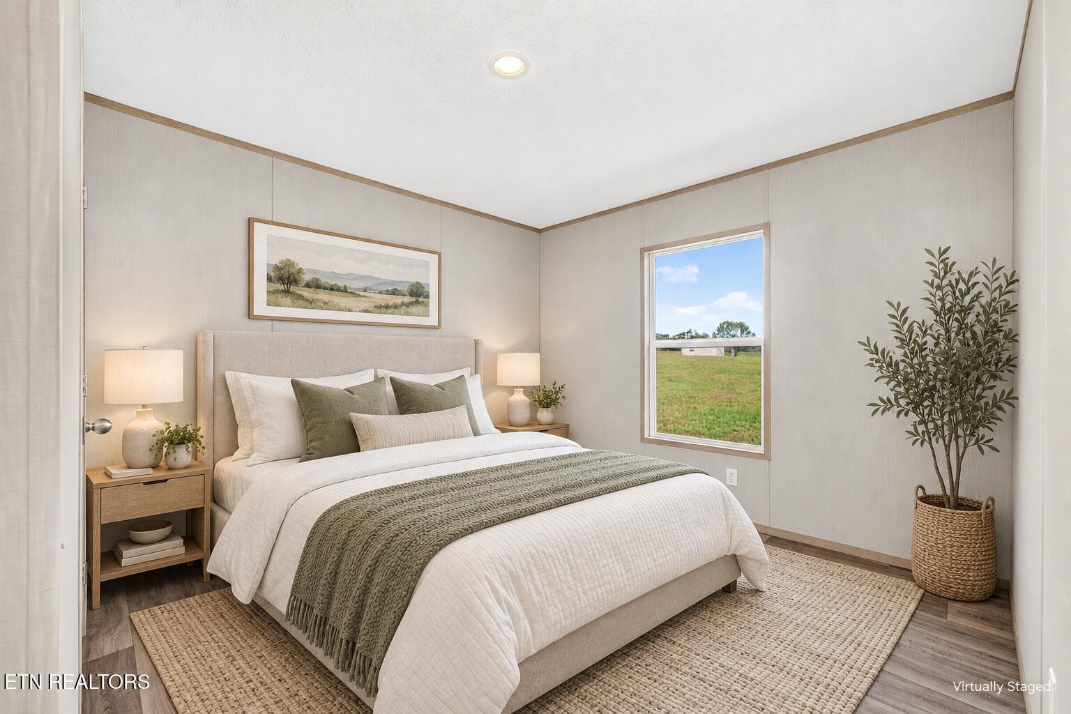 Staged Bedroom 2 - 288 Bob Austin Rd, Crossville, TN 38571