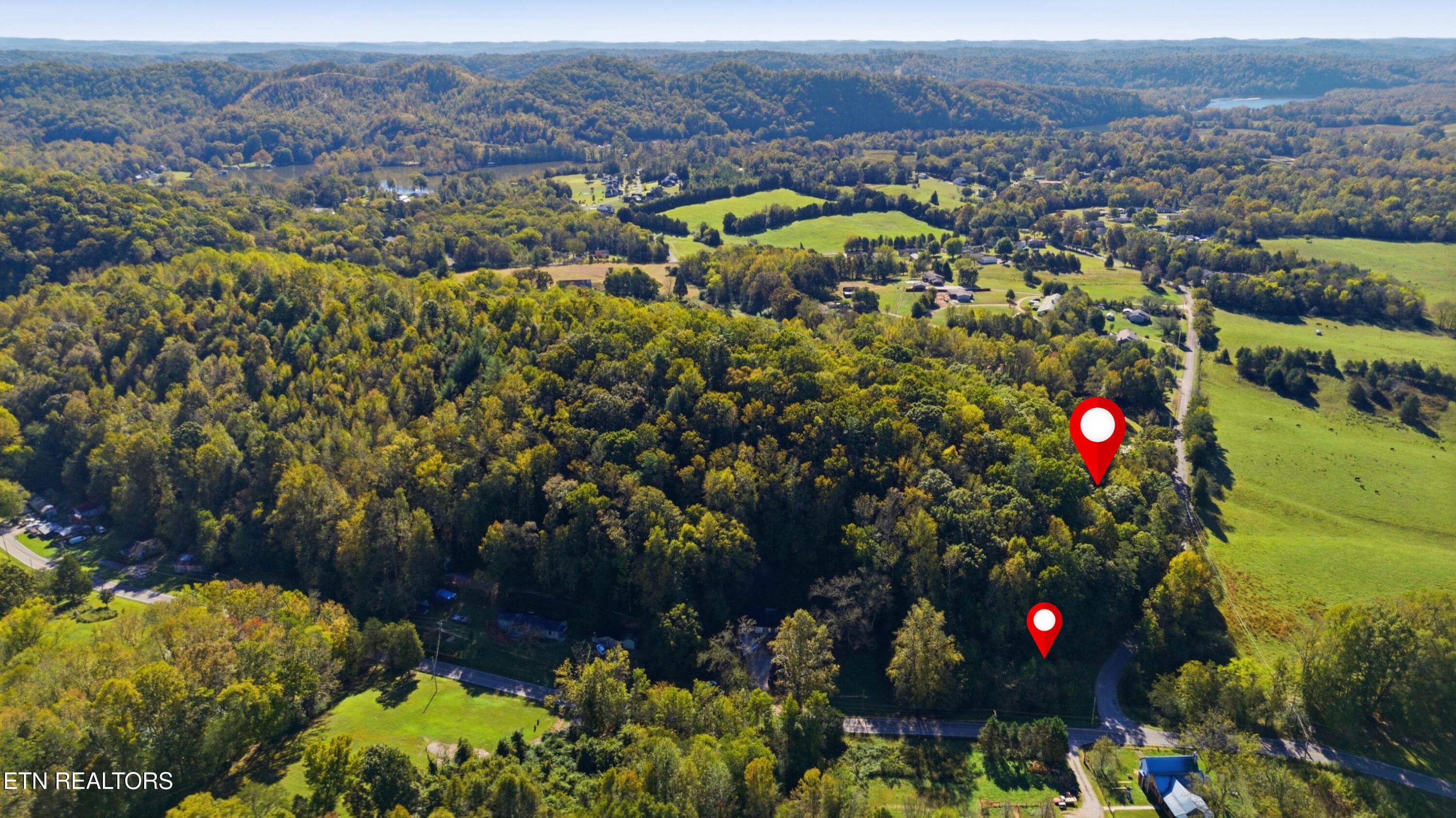 Map Pins (4) - 115 Suddath Rd, Harriman, TN 37748