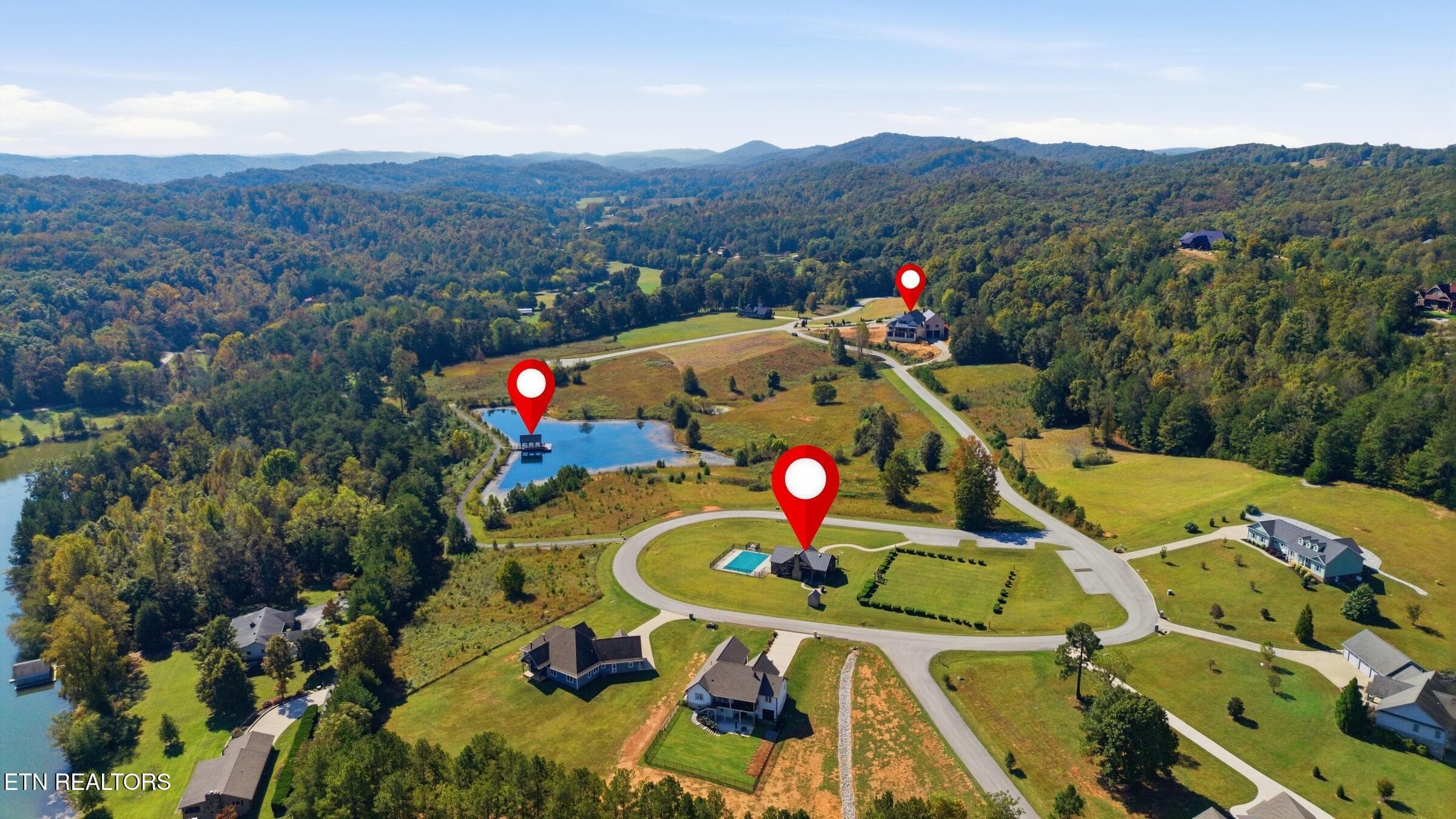 Map Pins (3) - 325 Enclave Way, Kingston, TN 37763