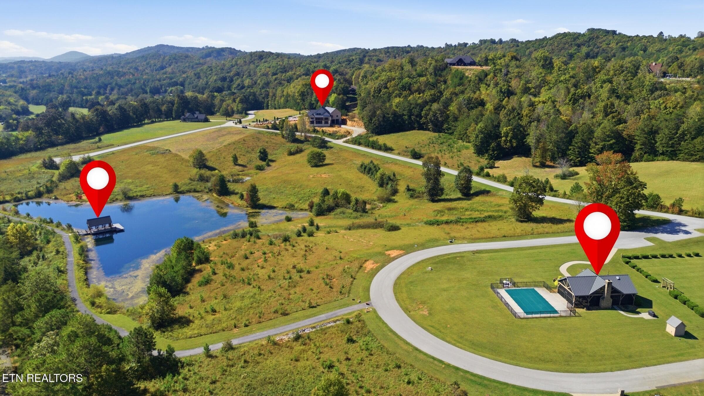 Map Pins (4) - 325 Enclave Way, Kingston, TN 37763