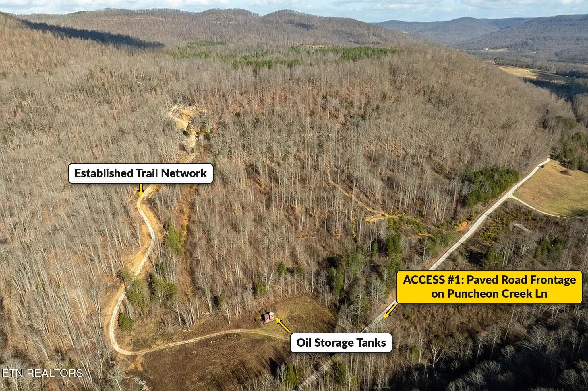Puncheon_Creek_07_Drone_Trails_Road_Fron - 00 Puncheon Creek Lane, Allred, TN 38542