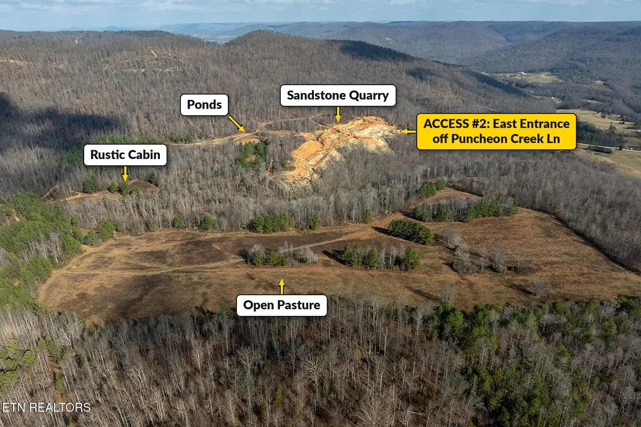 Puncheon_Creek_15_Aerial_Pasture_Quarry_ - 00 Puncheon Creek Lane, Allred, TN 38542