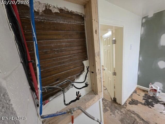 Damage - missing water heater-1 - 520 Burns Rd, Knoxville, TN 37914