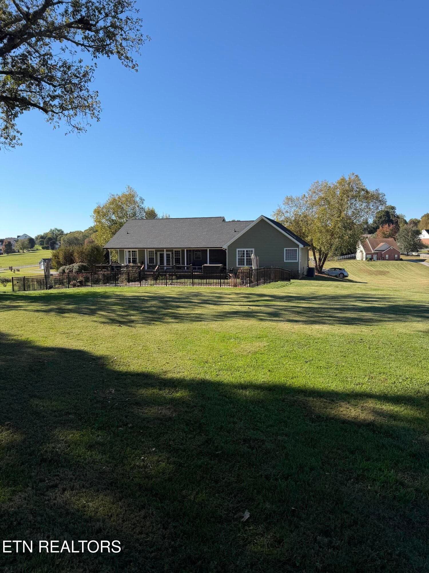 Back of house - 1420 Foxfire Circle, Seymour, TN 37865