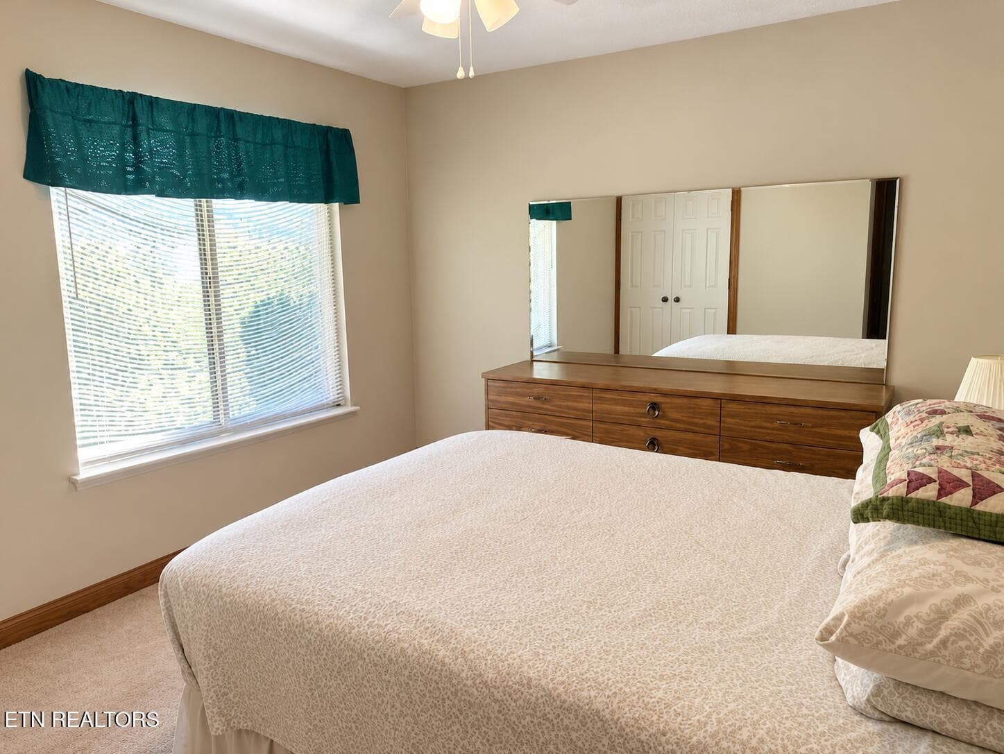 Sunlit, clutter-free bedroom retreat - 463 Fox Lake Lane, LaFollette, TN 37766