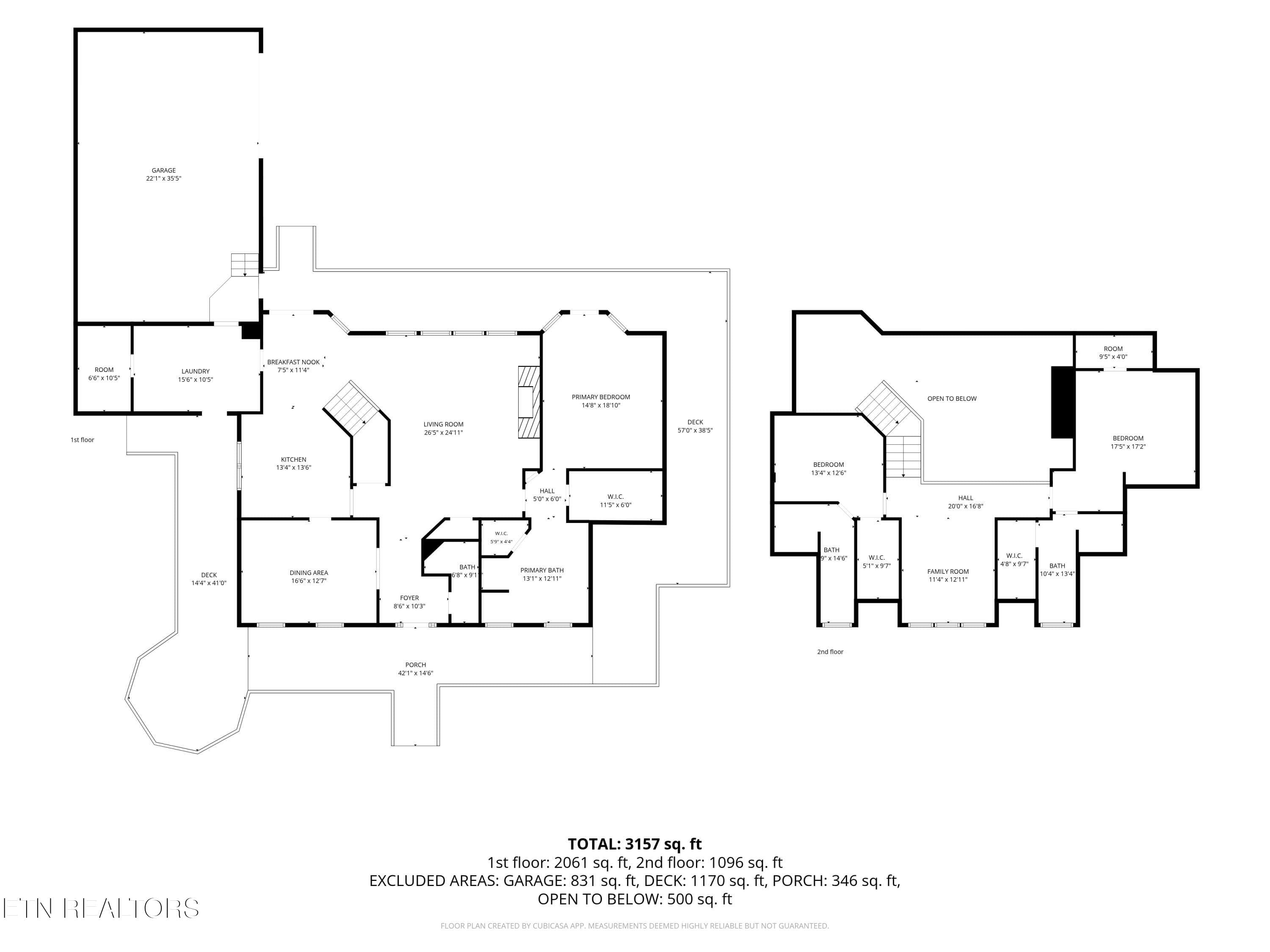 2D Floor plan for 545 Dripping Springs R - 545 Dripping Springs Rd, Monterey, TN 38574