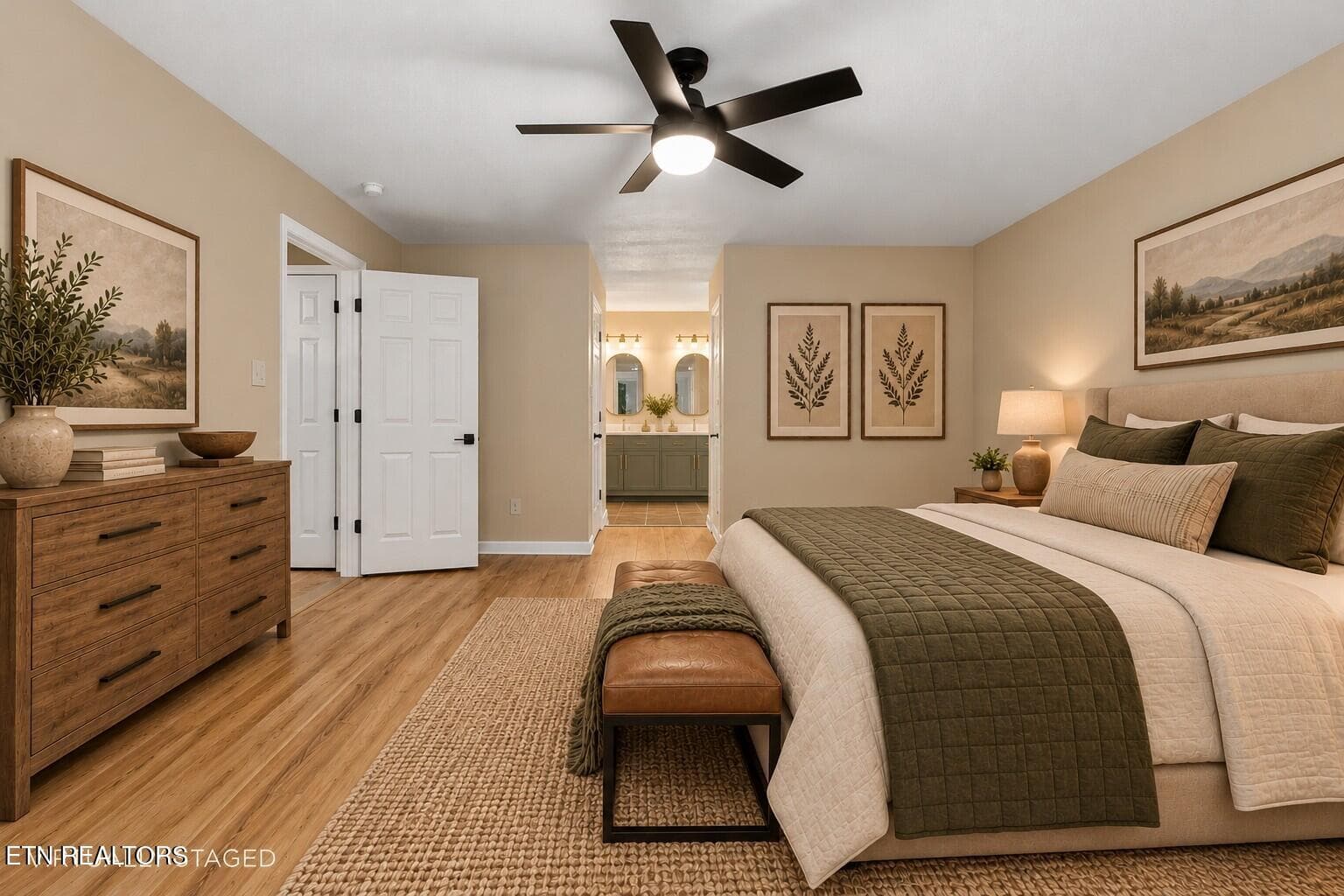 Primary bedroom - 10560 Pleasant Hollow Way, Corryton, TN 37721