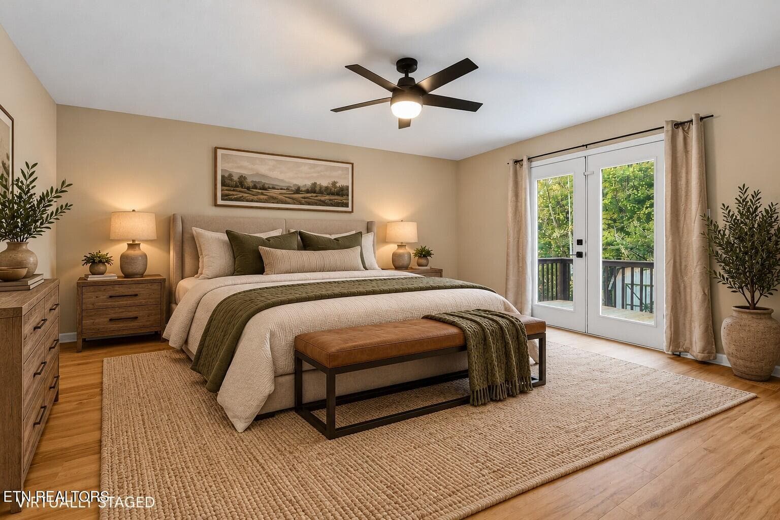 Primary bedroom - 10560 Pleasant Hollow Way, Corryton, TN 37721