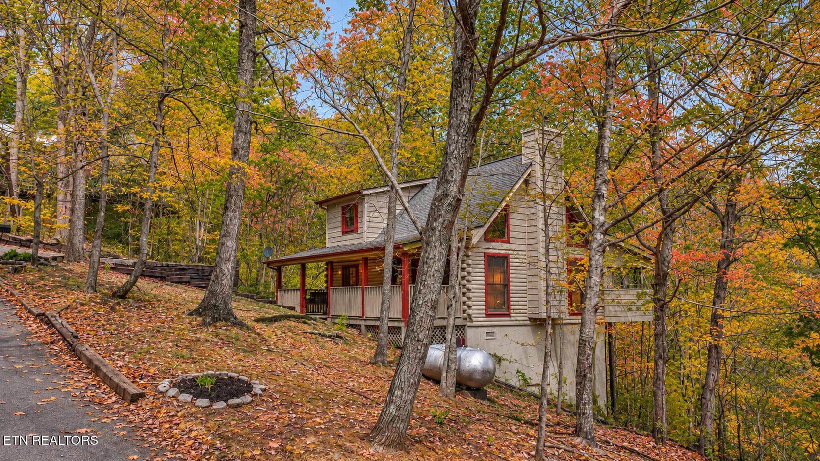 01_Cabin_Exterior_Wide - 2322 Bonnie Lane, Sevierville, TN 37876