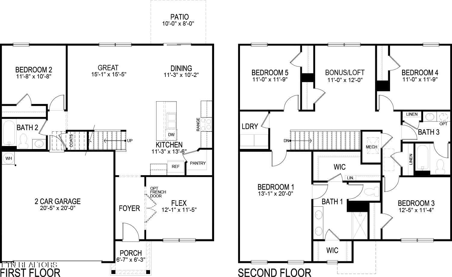 Hayden Floor Plan Express - 6124 Sycamore Stream Road, Dandridge, TN 37725