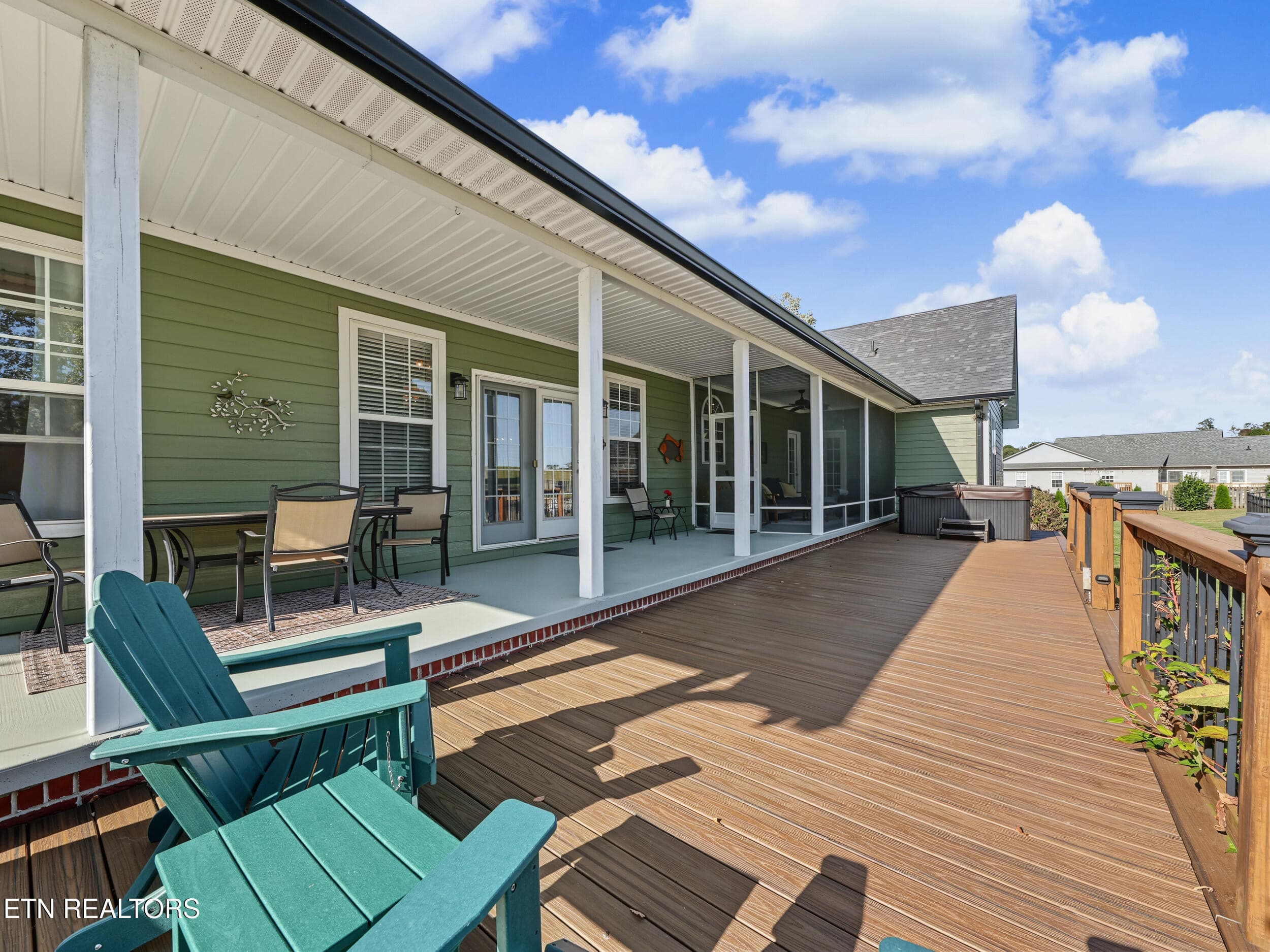 Back porch - 1420 Foxfire Circle, Seymour, TN 37865