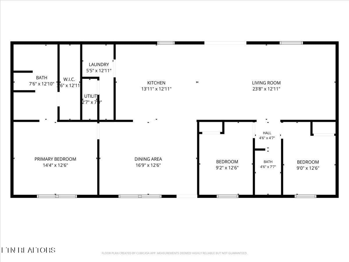 01-Floor Plan - 900 Shackleford Rd, Mosheim, TN 37818