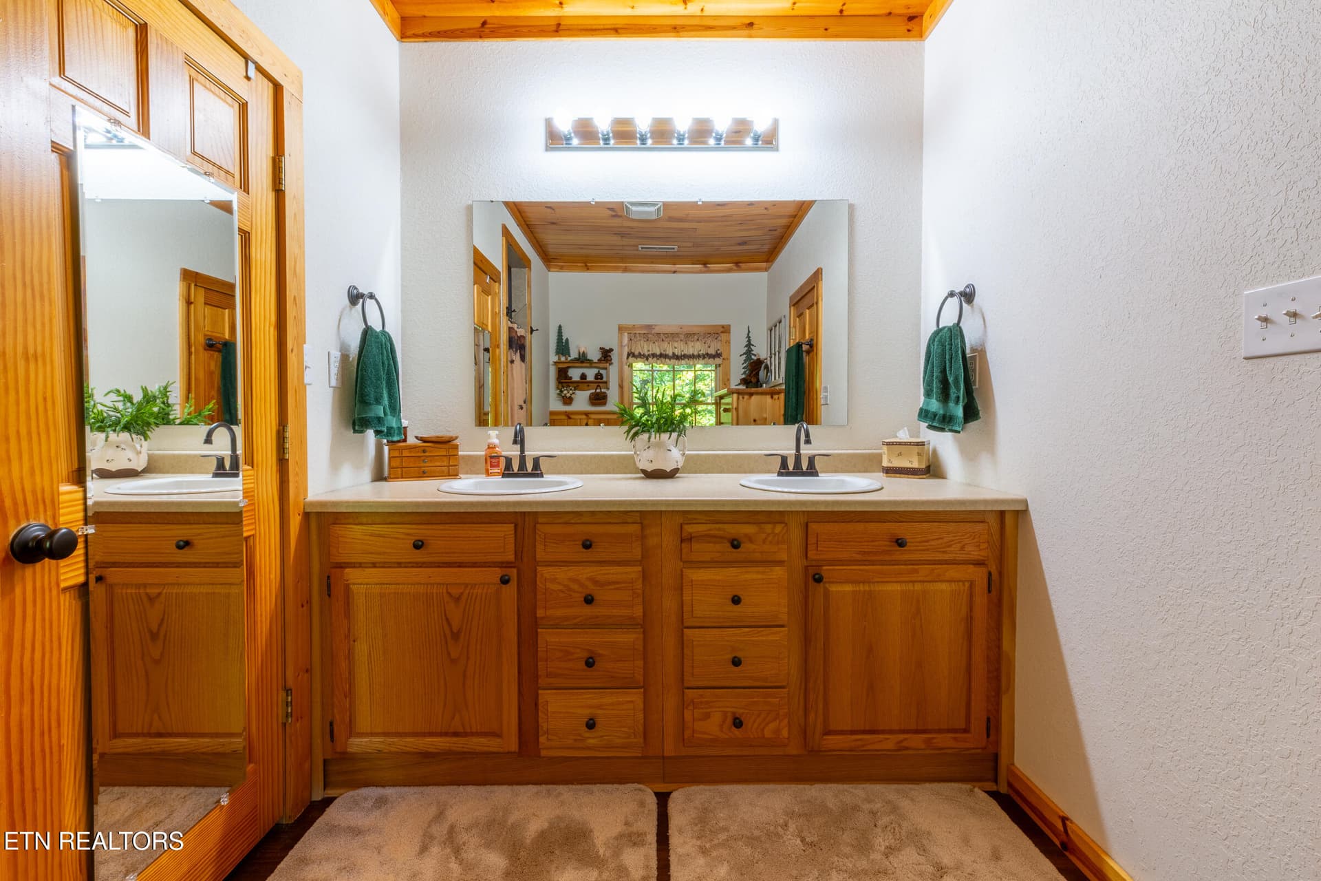 Primary Bath Double Vanity - 1668 Deerwood Rd, Newport, TN 37821
