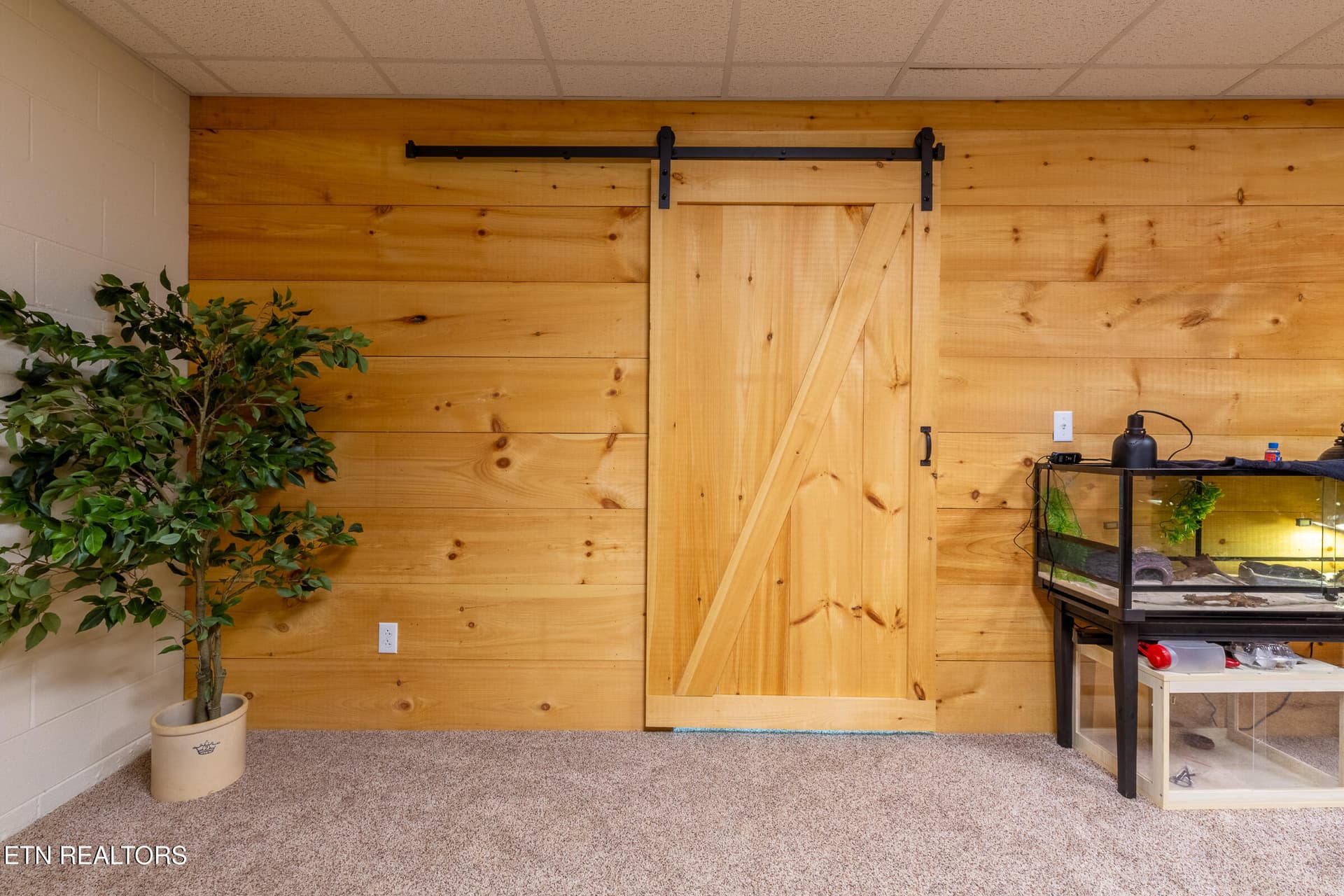 Custom Barn Door Detail - 1668 Deerwood Rd, Newport, TN 37821