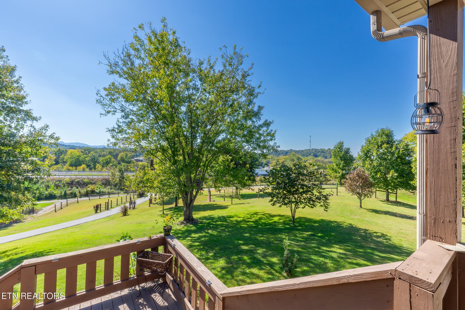 View from the Covered Front Porch - 1668 Deerwood Rd, Newport, TN 37821