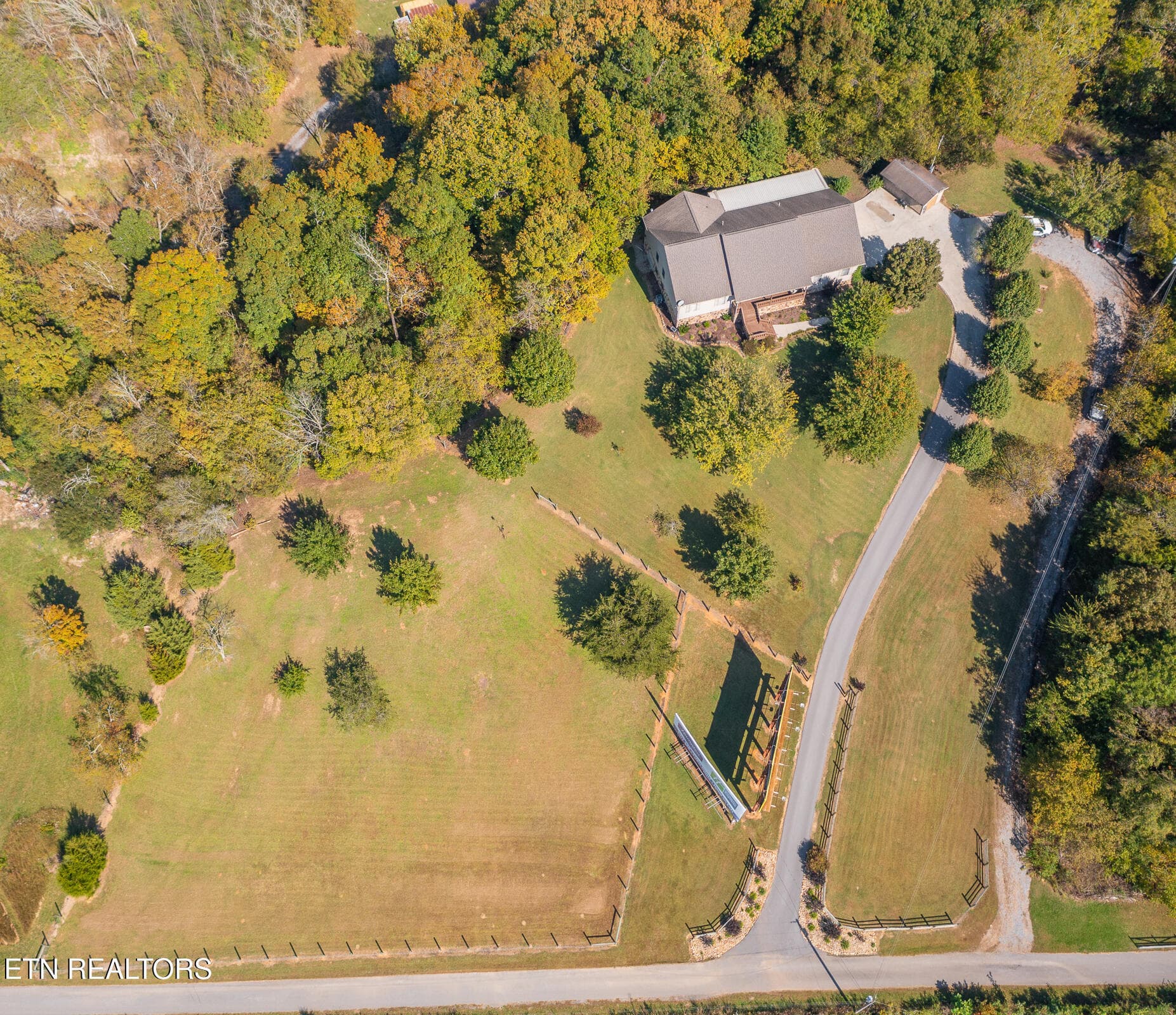 Aerial Overview - 1668 Deerwood Rd, Newport, TN 37821