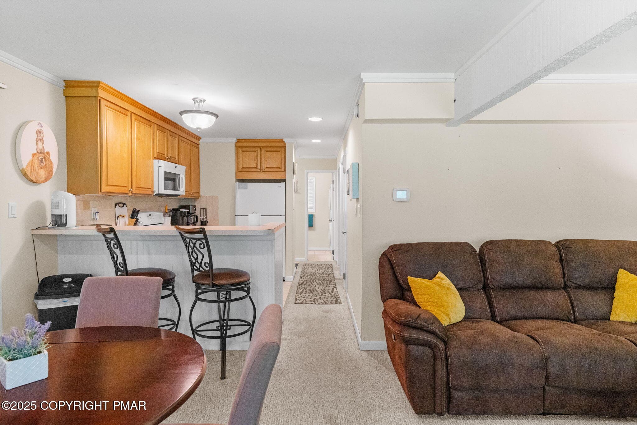 Lower Unit Living /Dining Area - 336 Sir Bradford Road, Pocono Lake, PA 18347, Pocono Lake