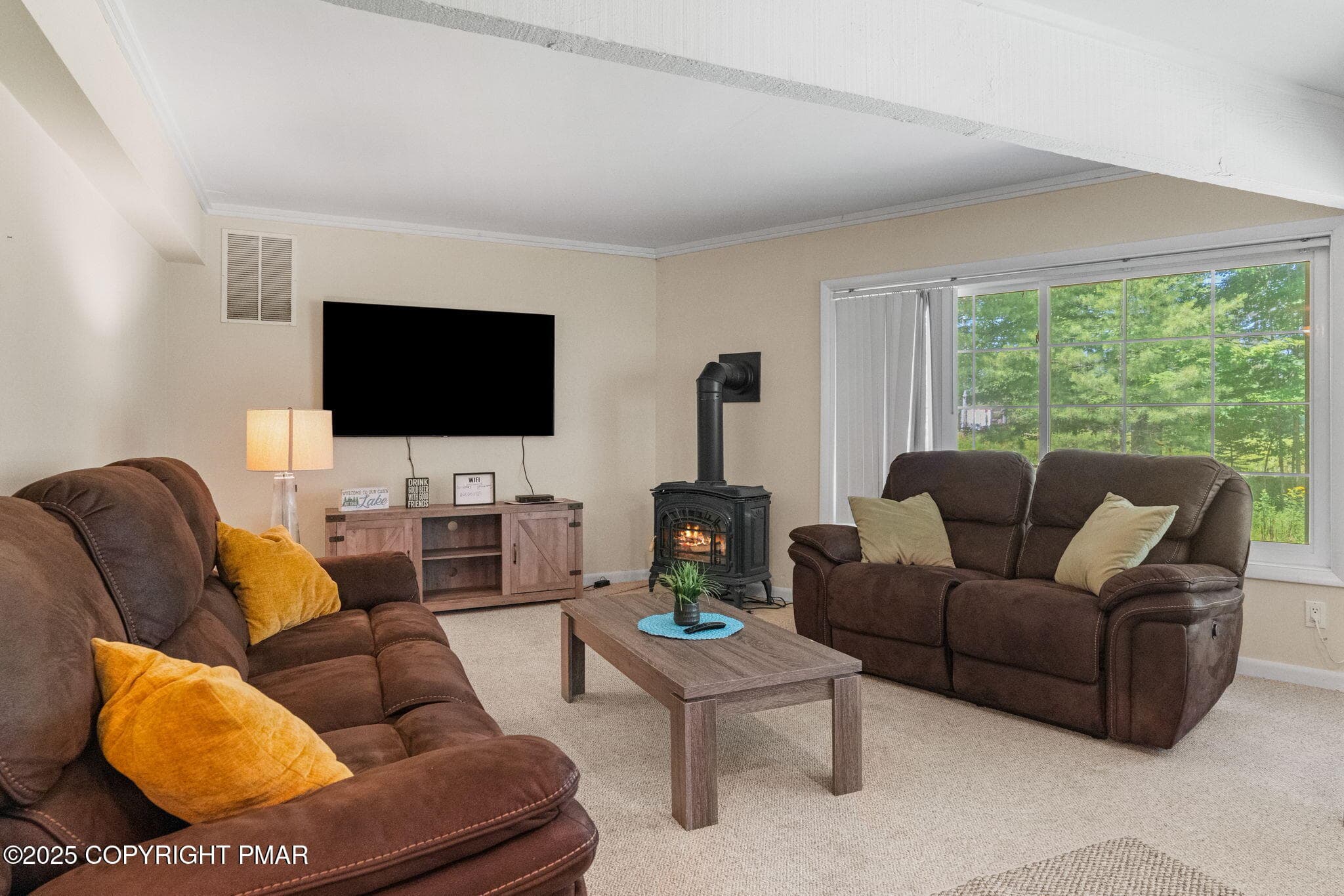 Lower Unit Living /Dining Area - 336 Sir Bradford Road, Pocono Lake, PA 18347, Pocono Lake