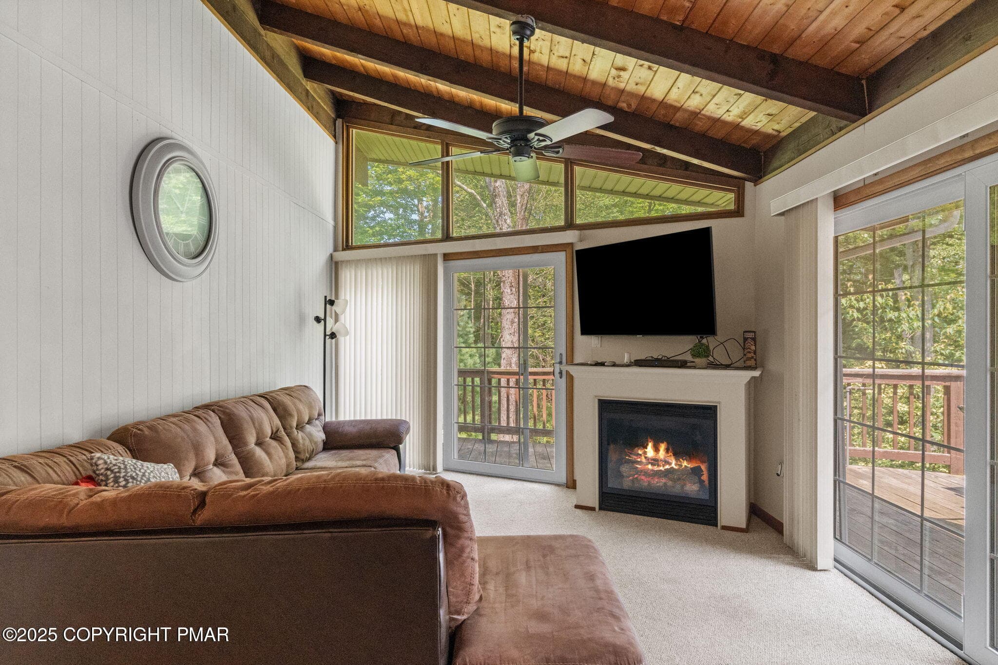 Upper Unit- Living Room - 336 Sir Bradford Road, Pocono Lake, PA 18347, Pocono Lake