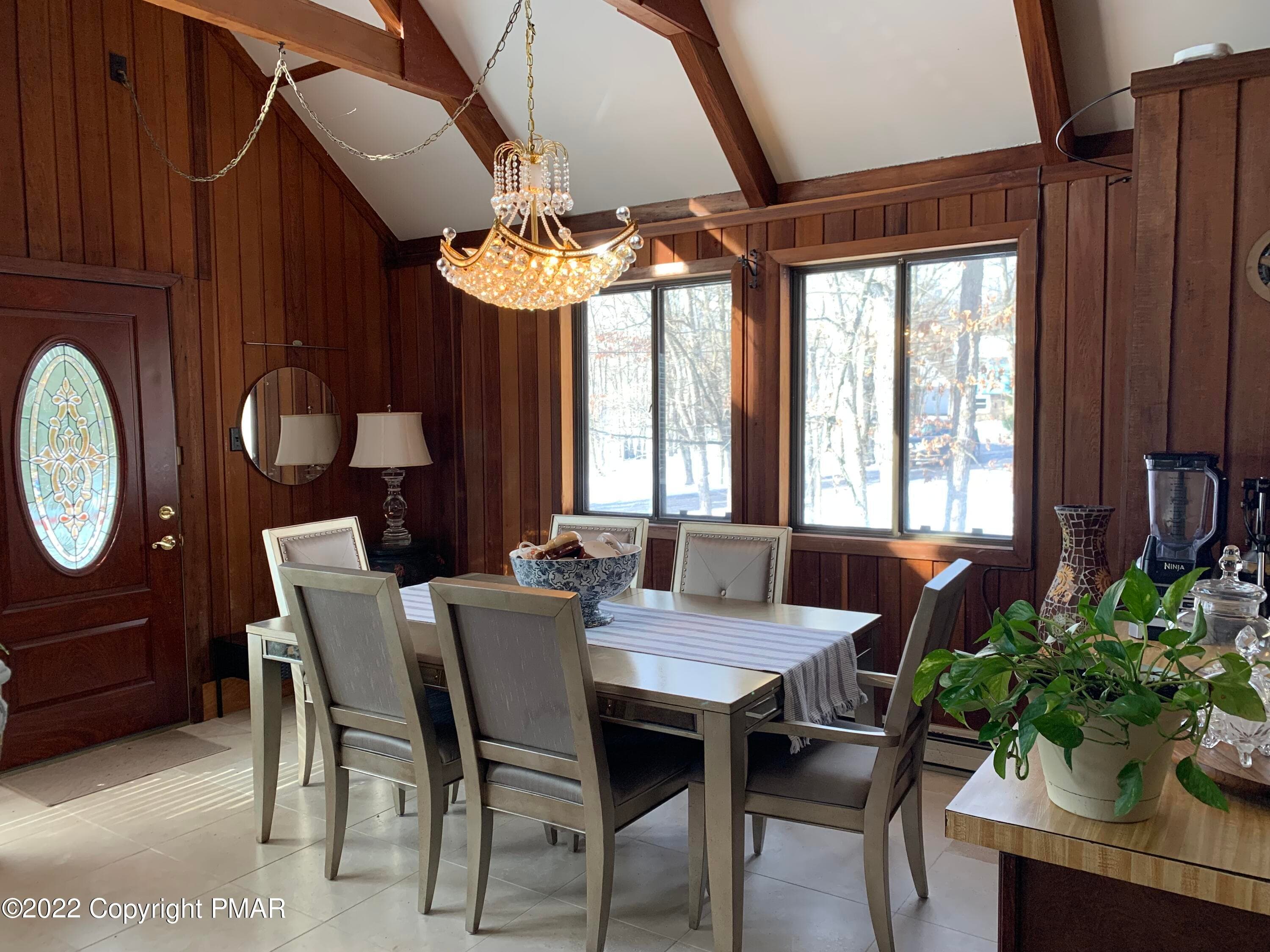 dining room area - 218 Cherry Lane, Albrightsville, PA 18210, Albrightsville
