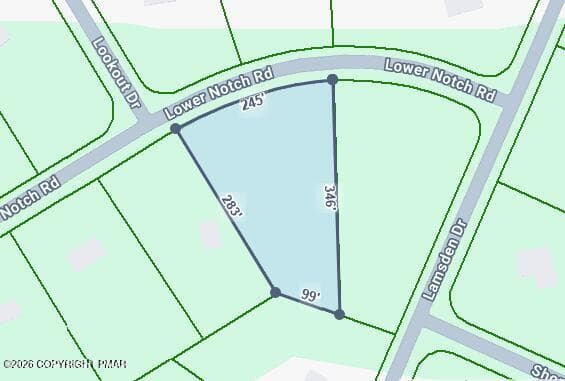 Road View - Lot 5411 Lower Notch Road, Albrightsville, PA 18210, Albrightsville