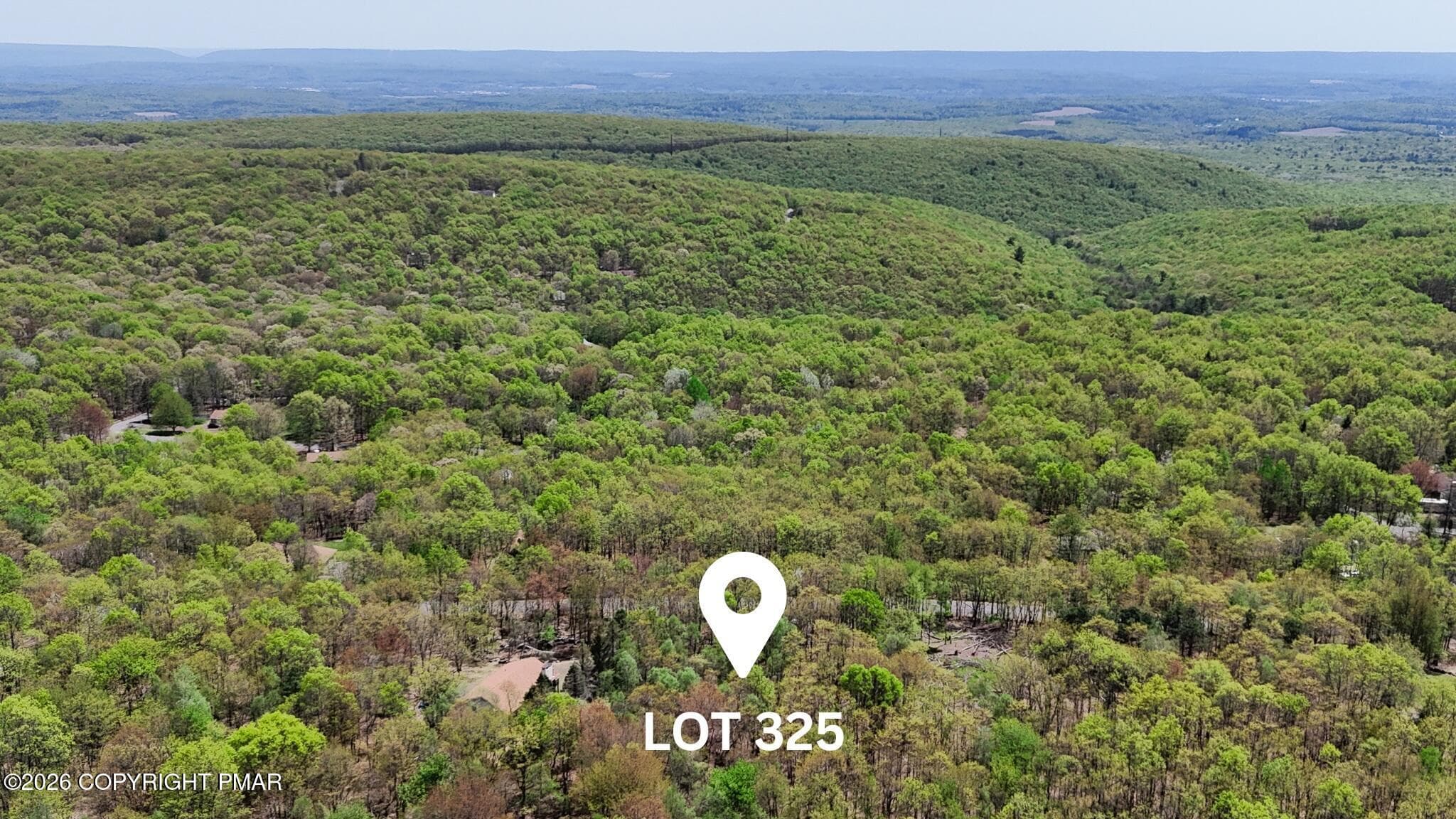 Aerial View - Lot 325 Blairwood Lane, Albrightsville, PA 18210, Albrightsville
