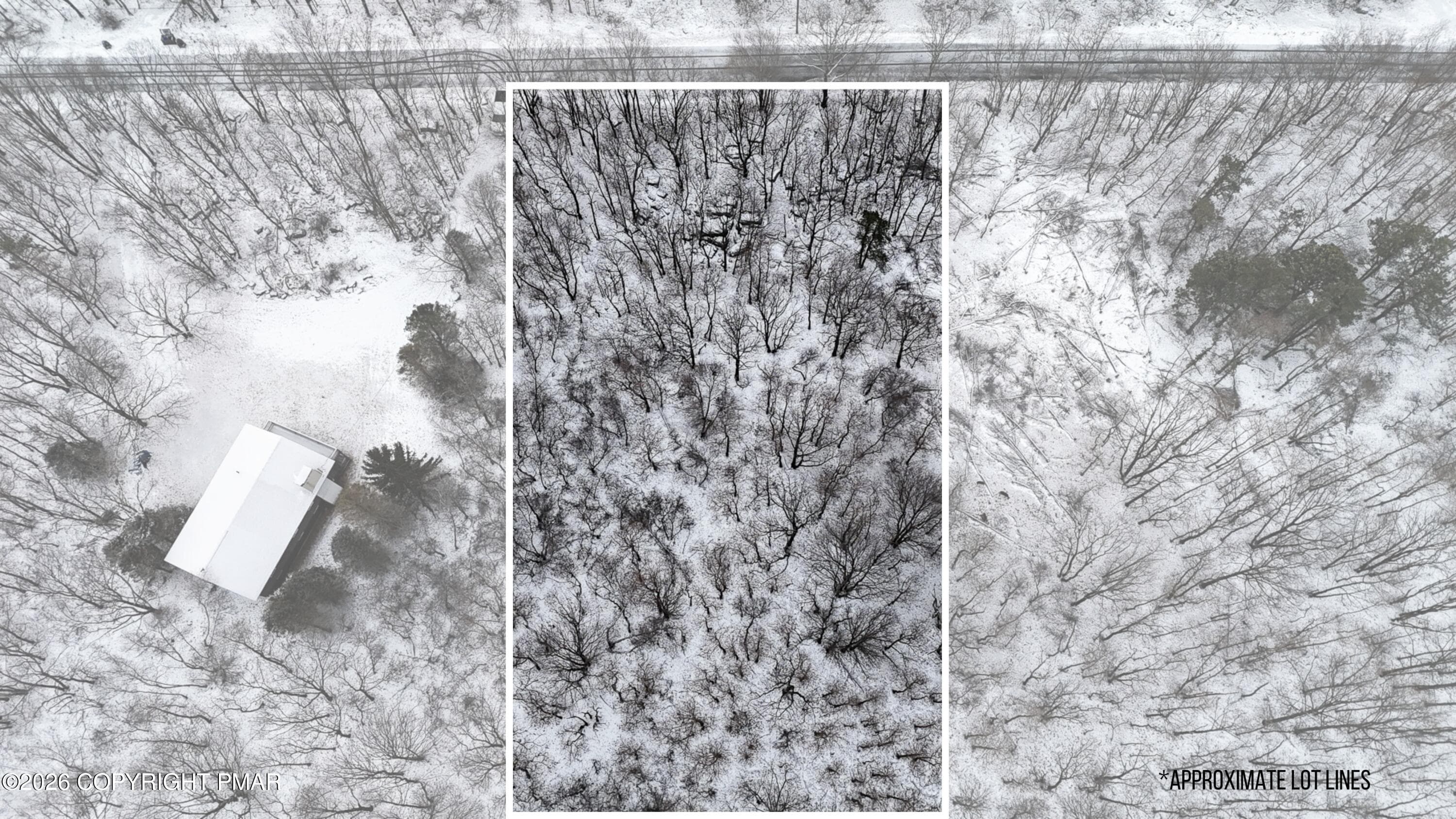 Approximate Lot Lines - Lot 325 Blairwood Lane, Albrightsville, PA 18210, Albrightsville