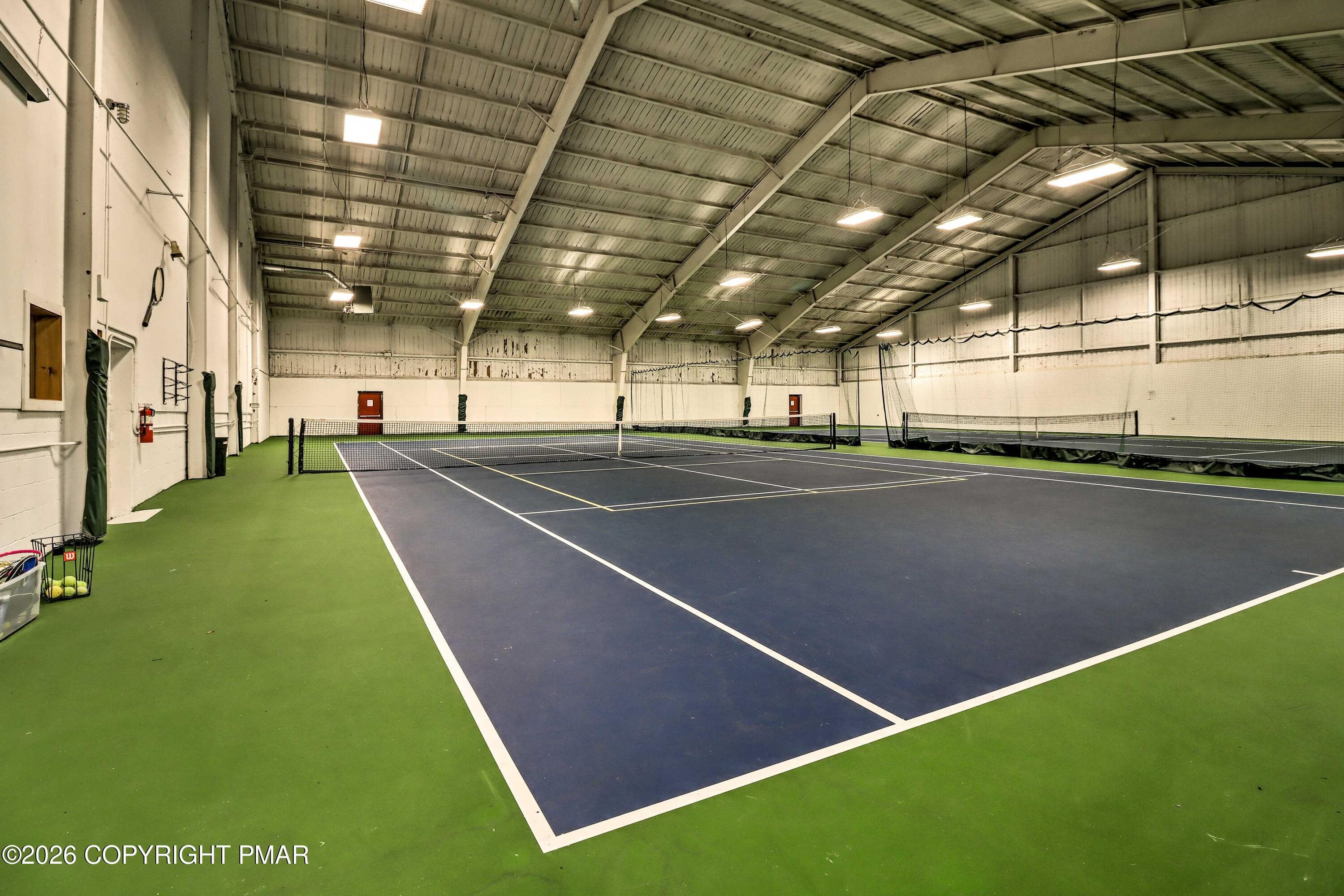 VAC indoor tennis - 87 Cross Country Lane, Tannersville, PA 18372, Tannersville
