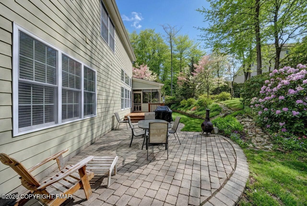 Patio - 207 Hermit Thrush Road, Pocono Pines, PA 18350, Pocono Pines