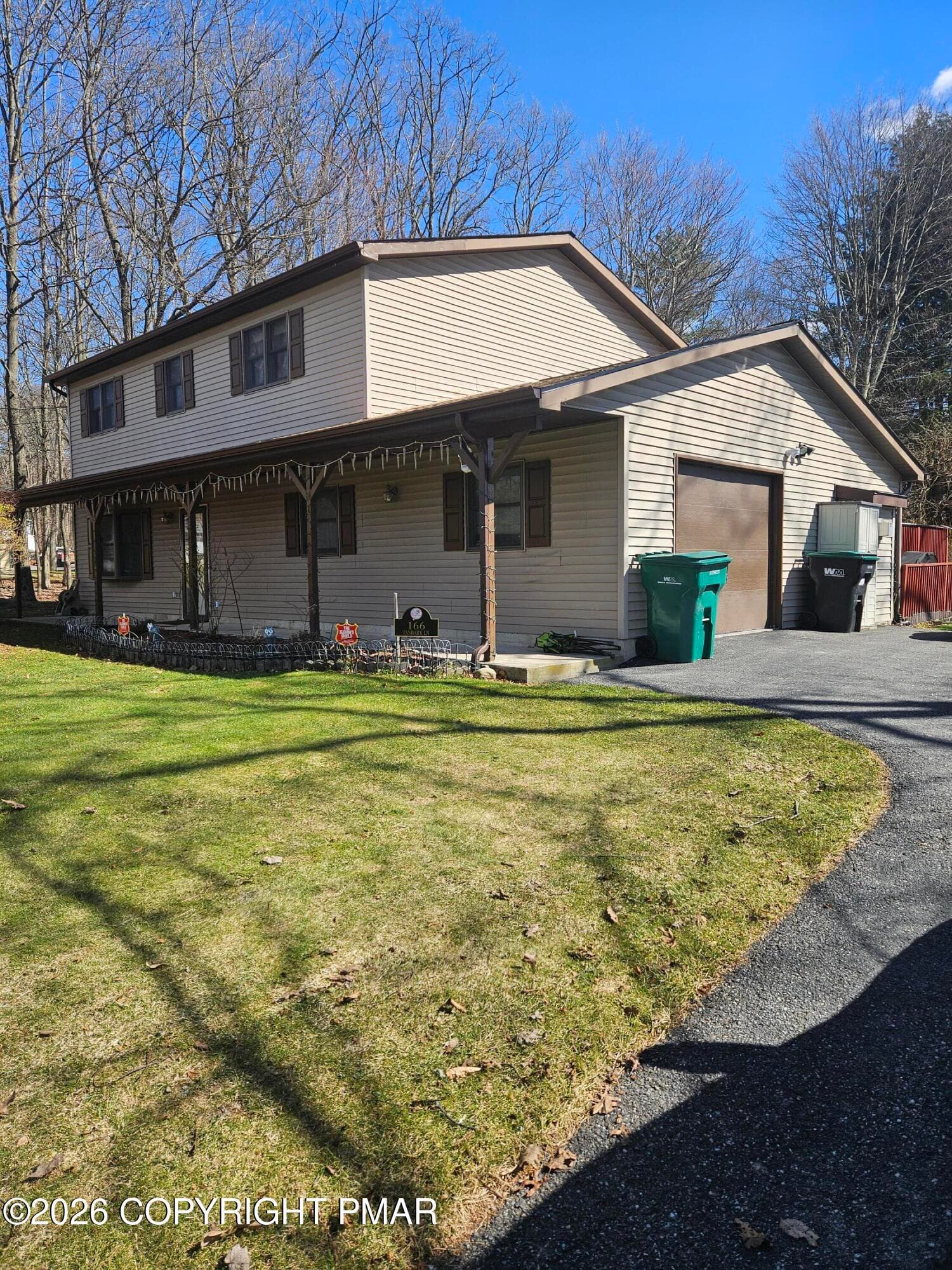 Front Elevation 2 - 166 Tanbark Lane, Tannersville, PA 18372, Tannersville