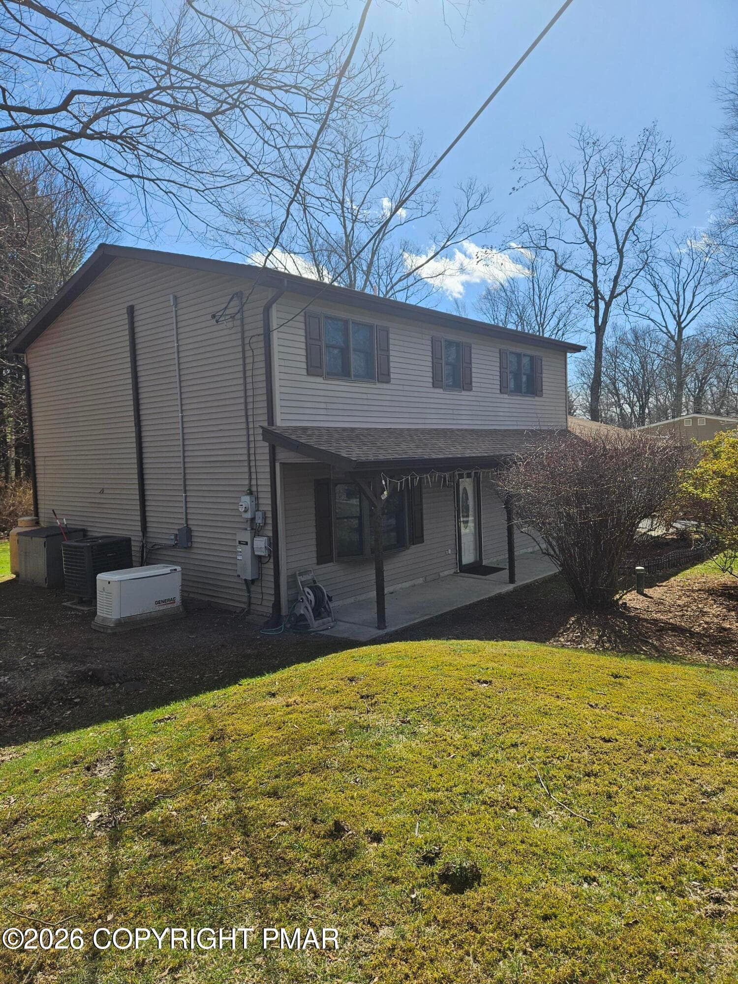 Front and Left Elevation - 166 Tanbark Lane, Tannersville, PA 18372, Tannersville
