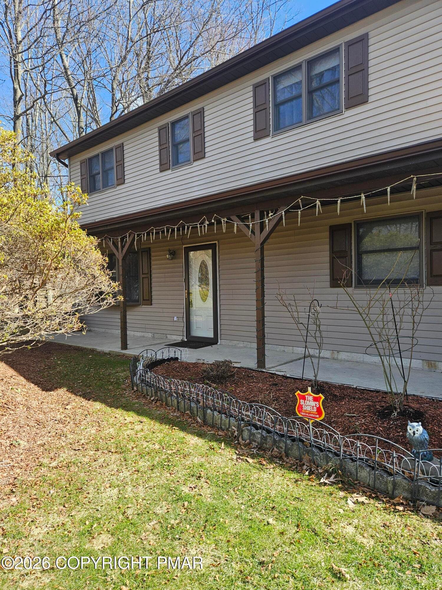 Front Covered Porch - 166 Tanbark Lane, Tannersville, PA 18372, Tannersville