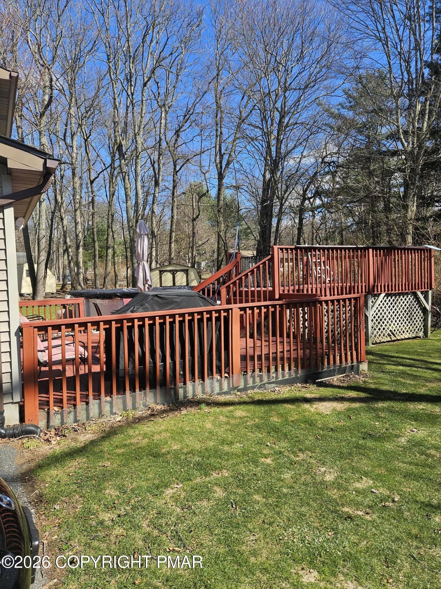 Rear Decks - 166 Tanbark Lane, Tannersville, PA 18372, Tannersville