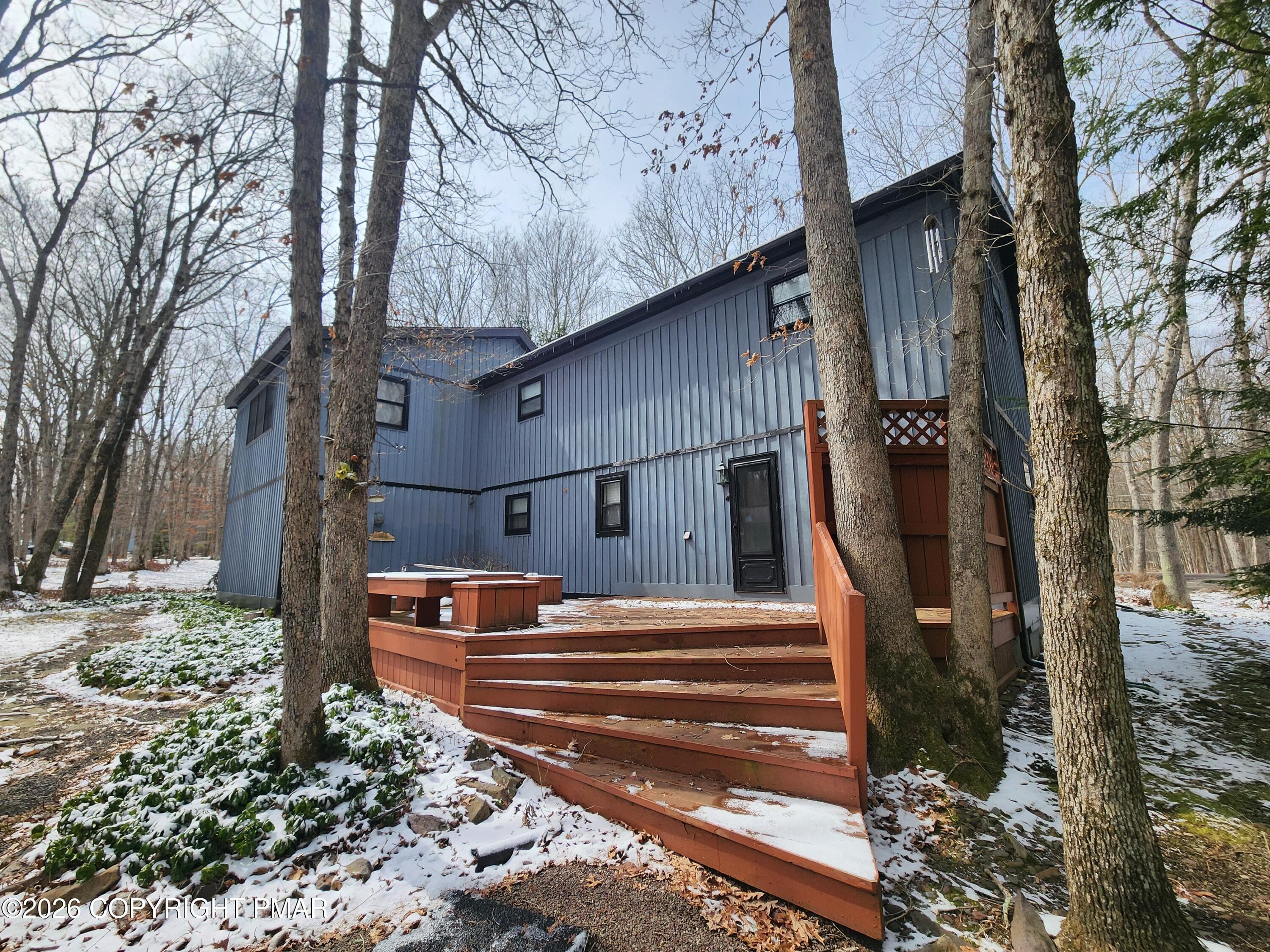 Rear of Home - 237 Whitman Lane, Albrightsville, PA 18210, Albrightsville
